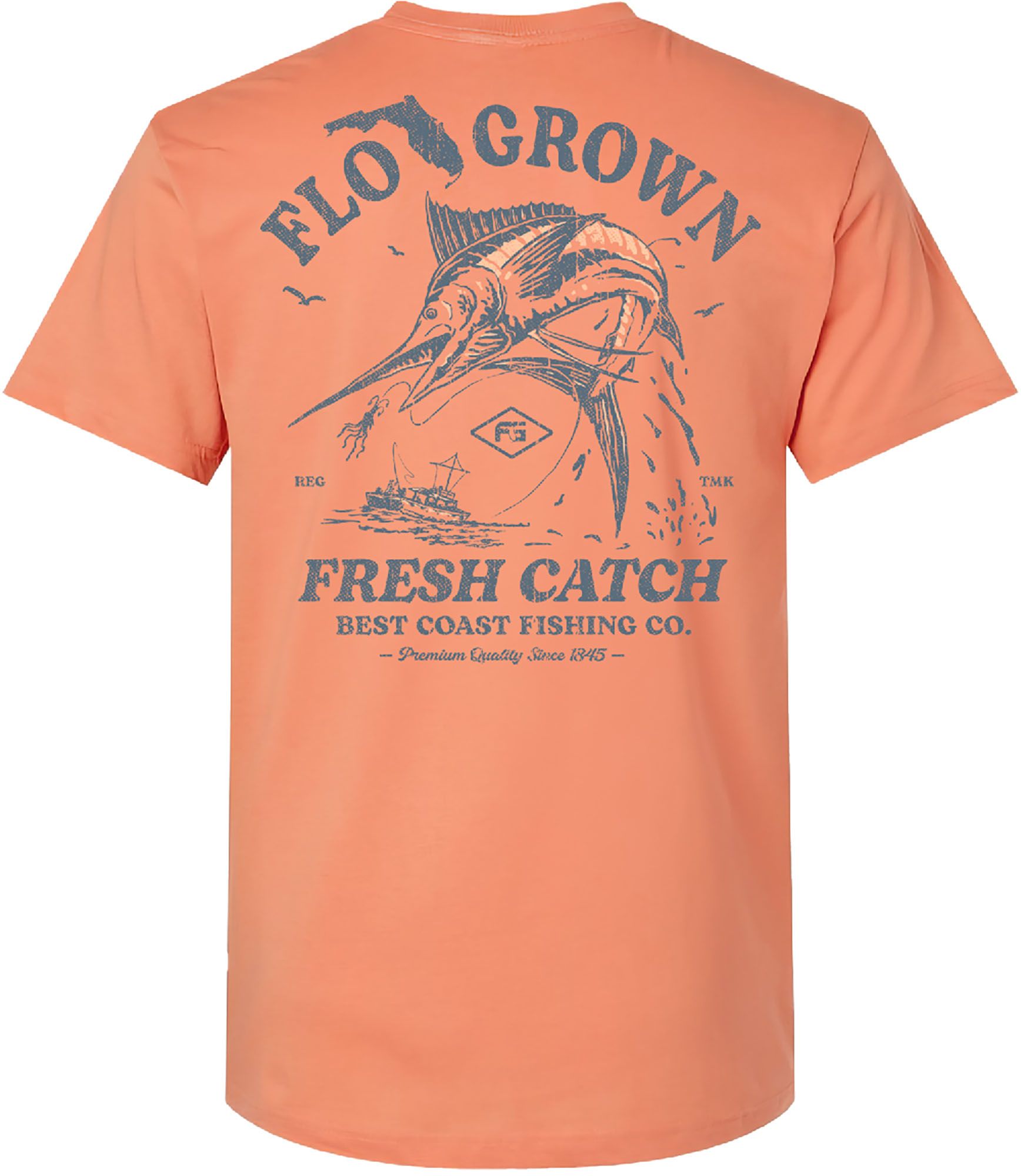 FloGrown Men's Retro Marline Catch Short Sleeve T-Shirt product image