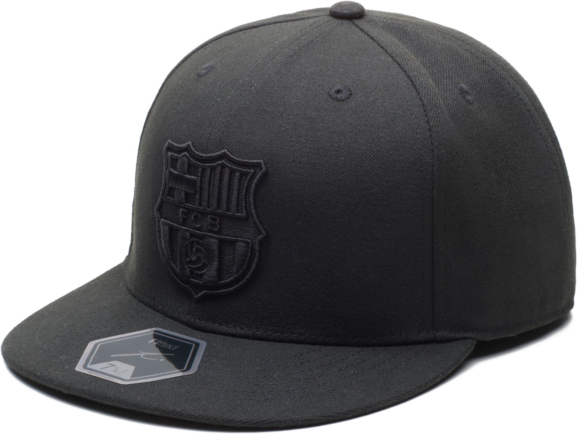 Fan Ink Adult FC Barcelona Black Fitted Hat product image
