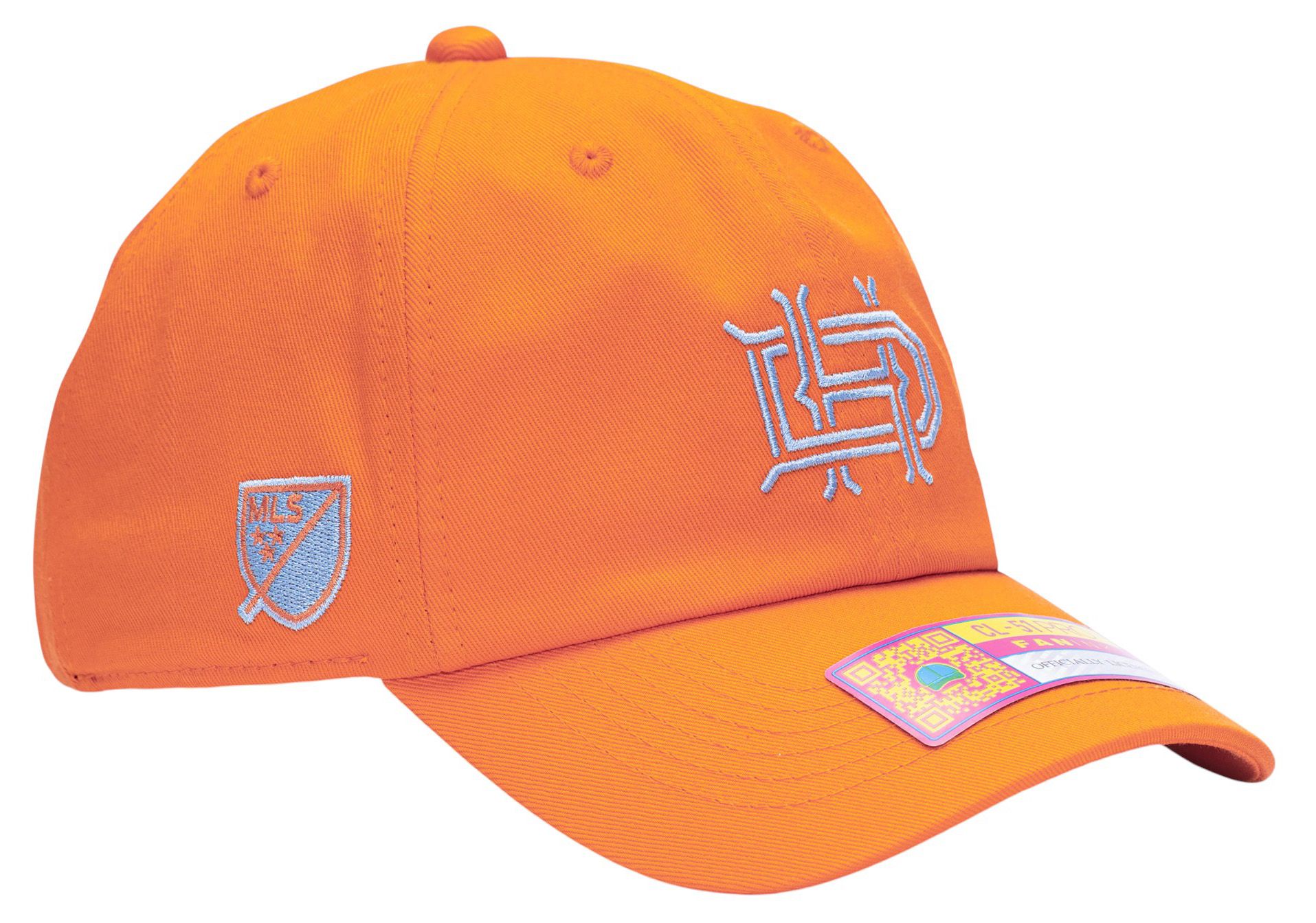 Fan Ink Men's Houston Dynamo Orange Bamboo Slouch Adjustable Hat product image