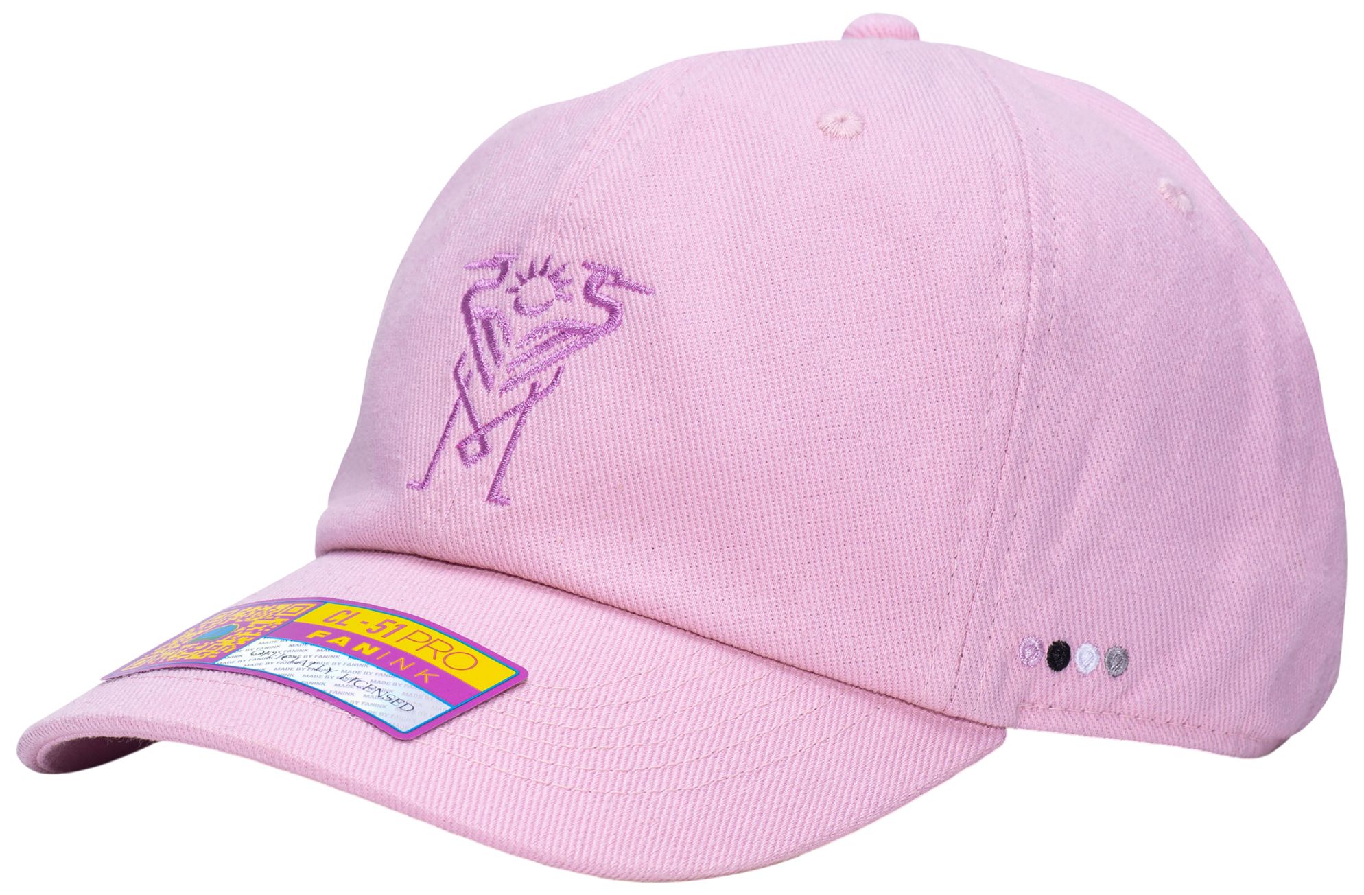 Fan Ink Men's Inter Miami CF Pink Bamboo Slouch Adjustable Hat product image
