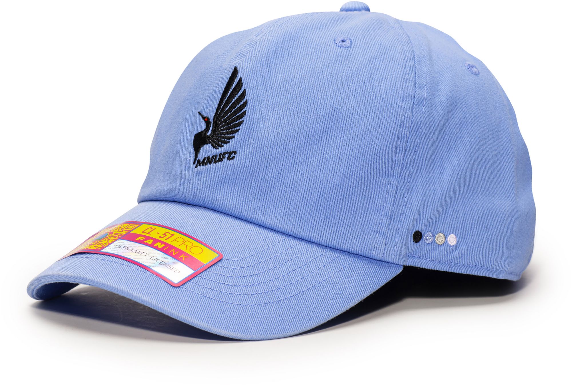 Fan Ink Men's Minnesota United FC Light Blue Bamboo Slouch Adjustable Hat product image