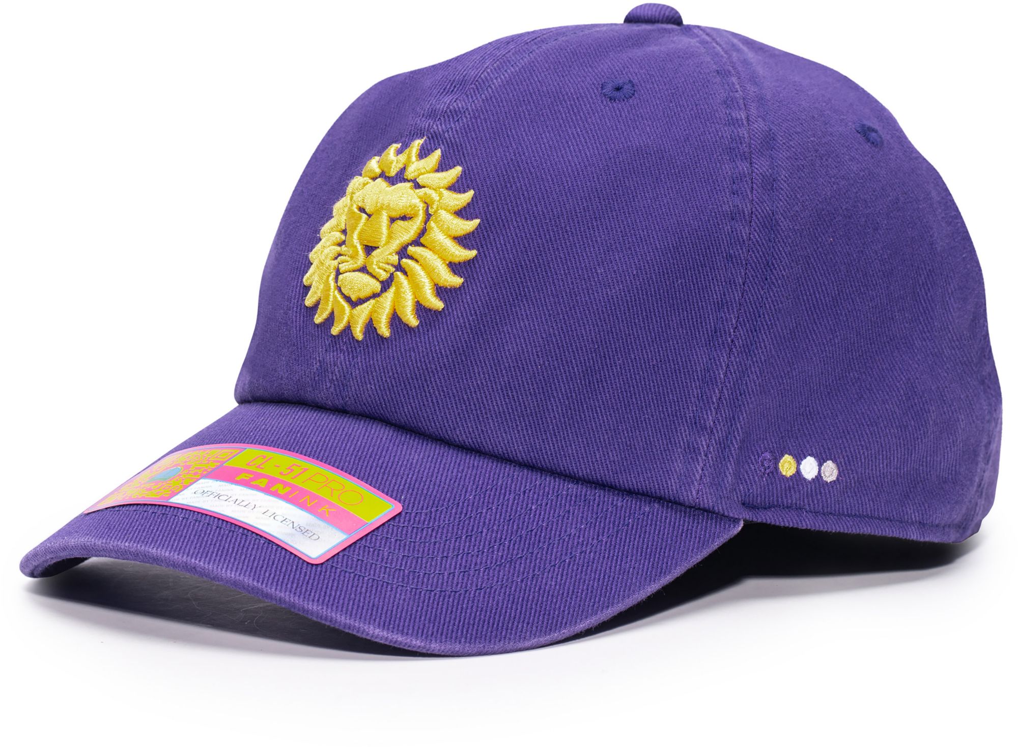 Fan Ink Men's Orlando City Purple Bamboo Slouch Adjustable Hat product image