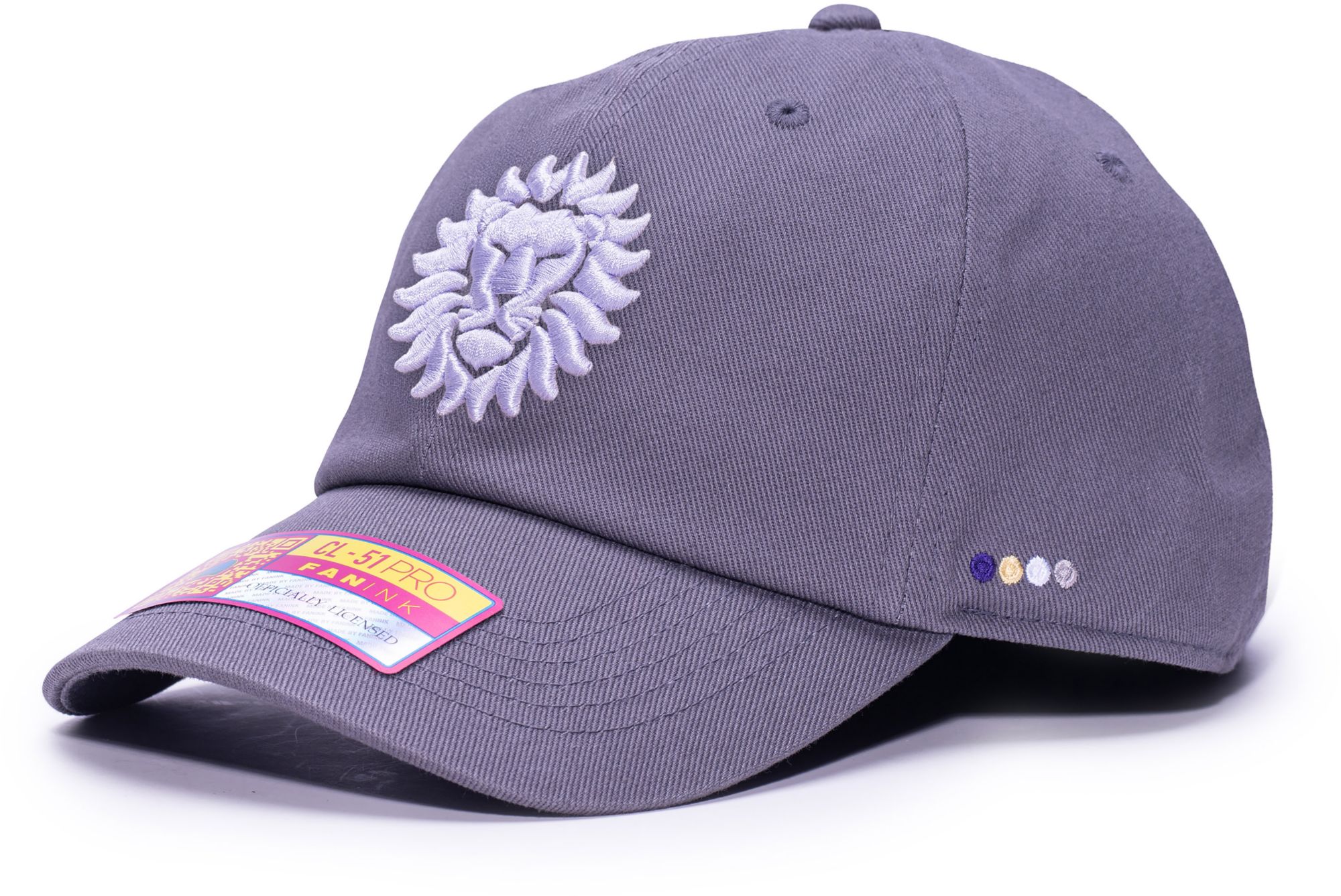 Fan Ink Men's Orlando City Purple Bamboo Slouch Adjustable Hat product image