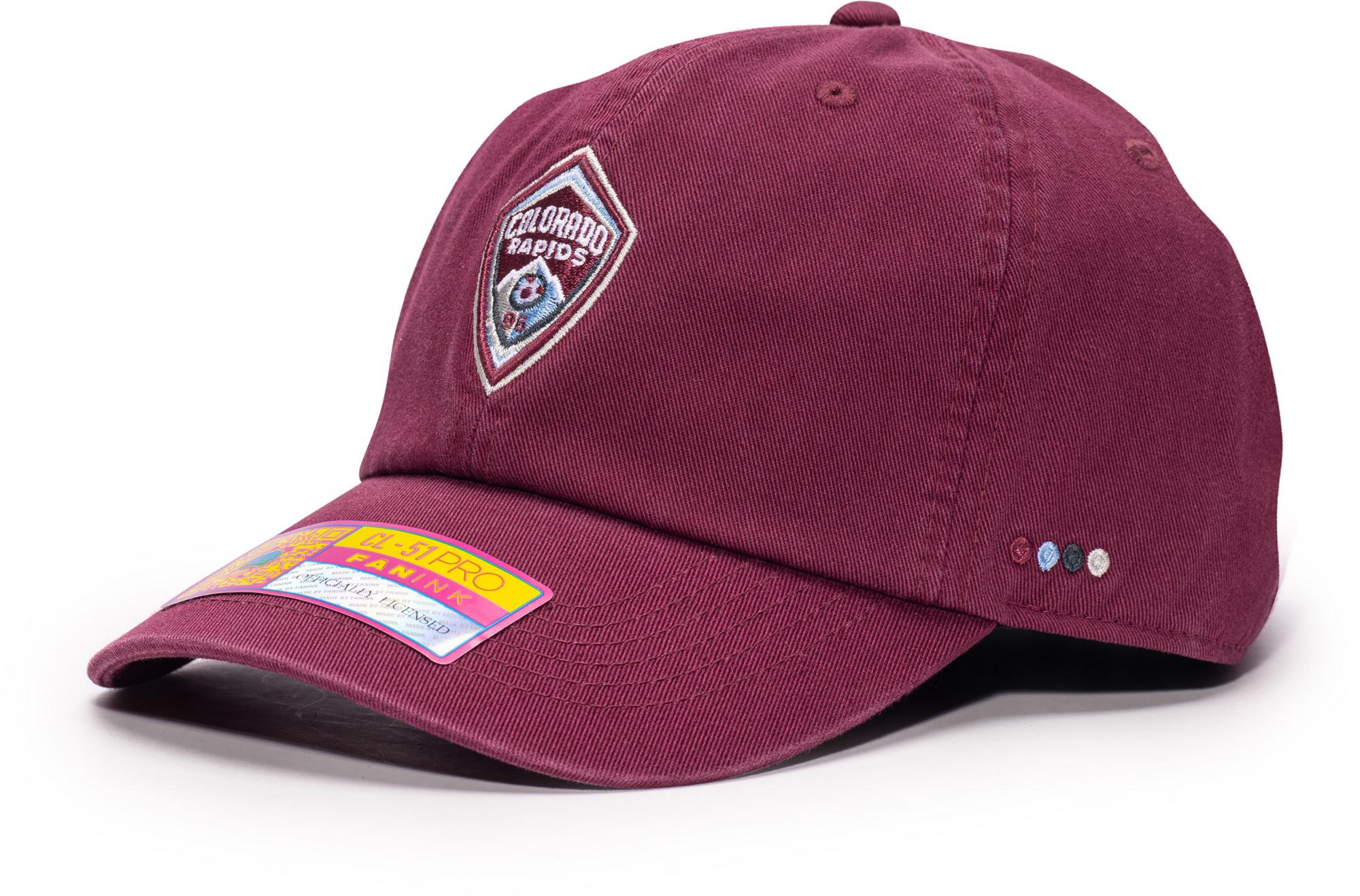 Fan Ink Men's Colorado Rapids Red Bamboo Slouch Adjustable Hat product image