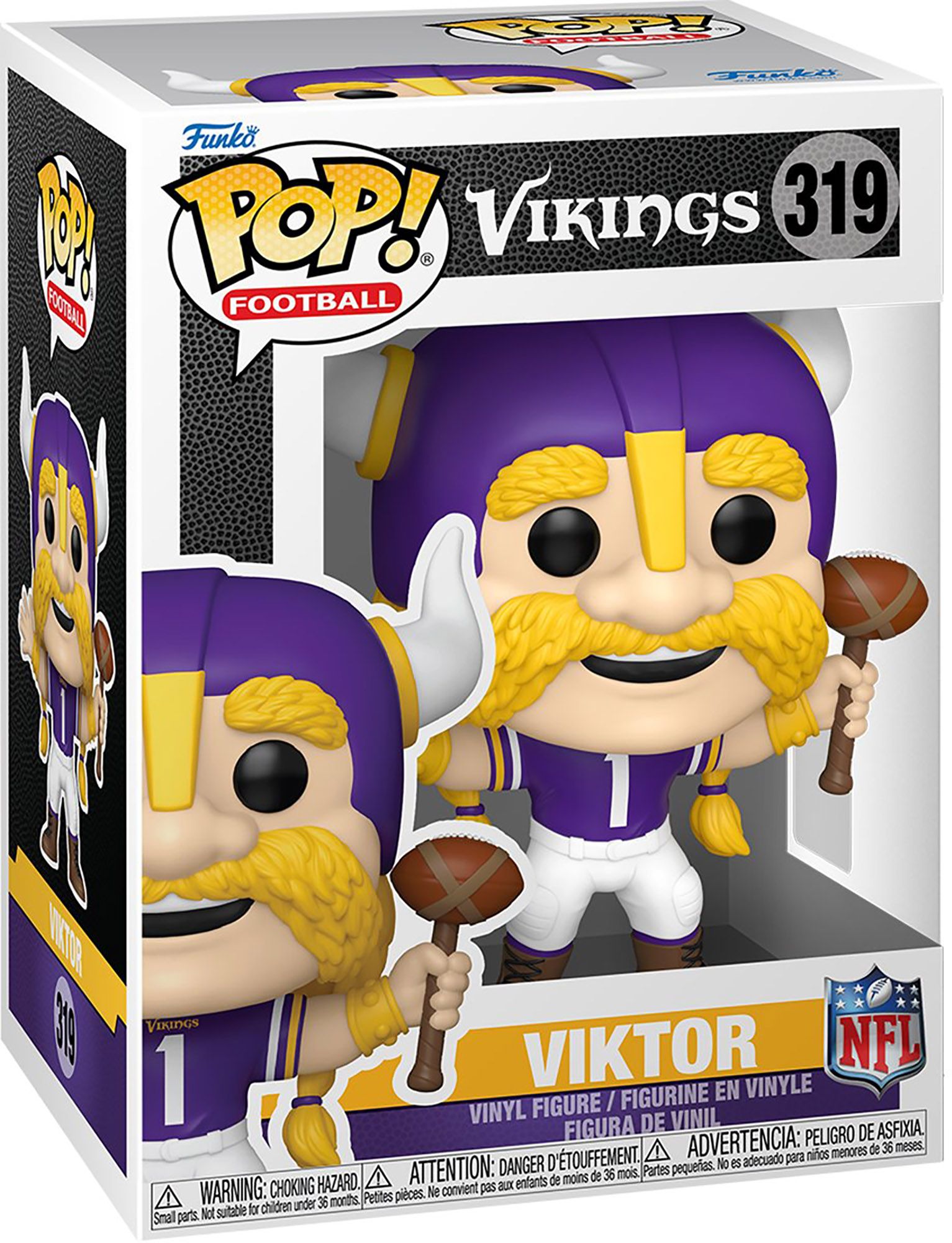 Funko NFL Vikings Viktor the Viking Mascot Vinyl Pop product image