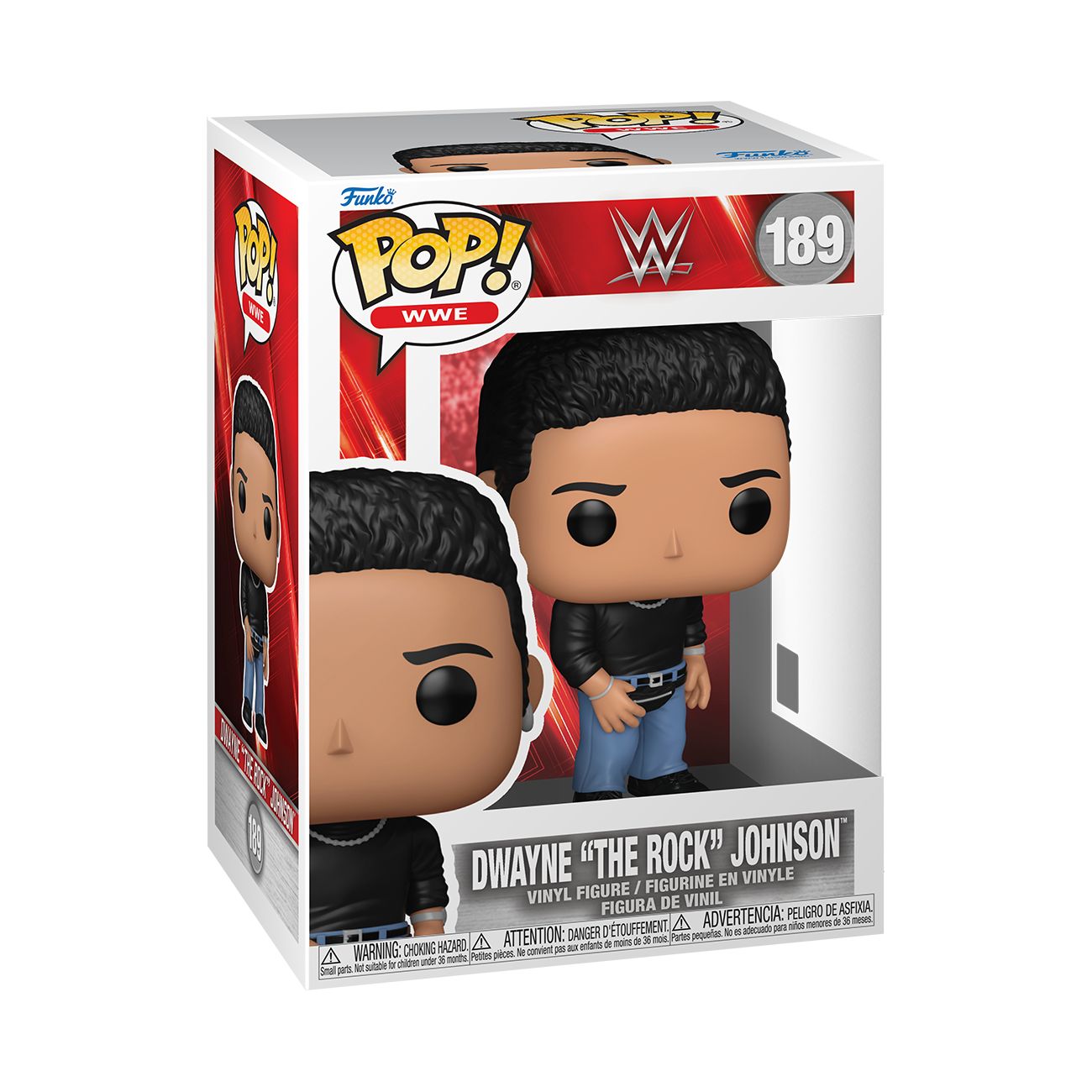 Funko WWE The Rock with Fanny Pack Pop Figure product image