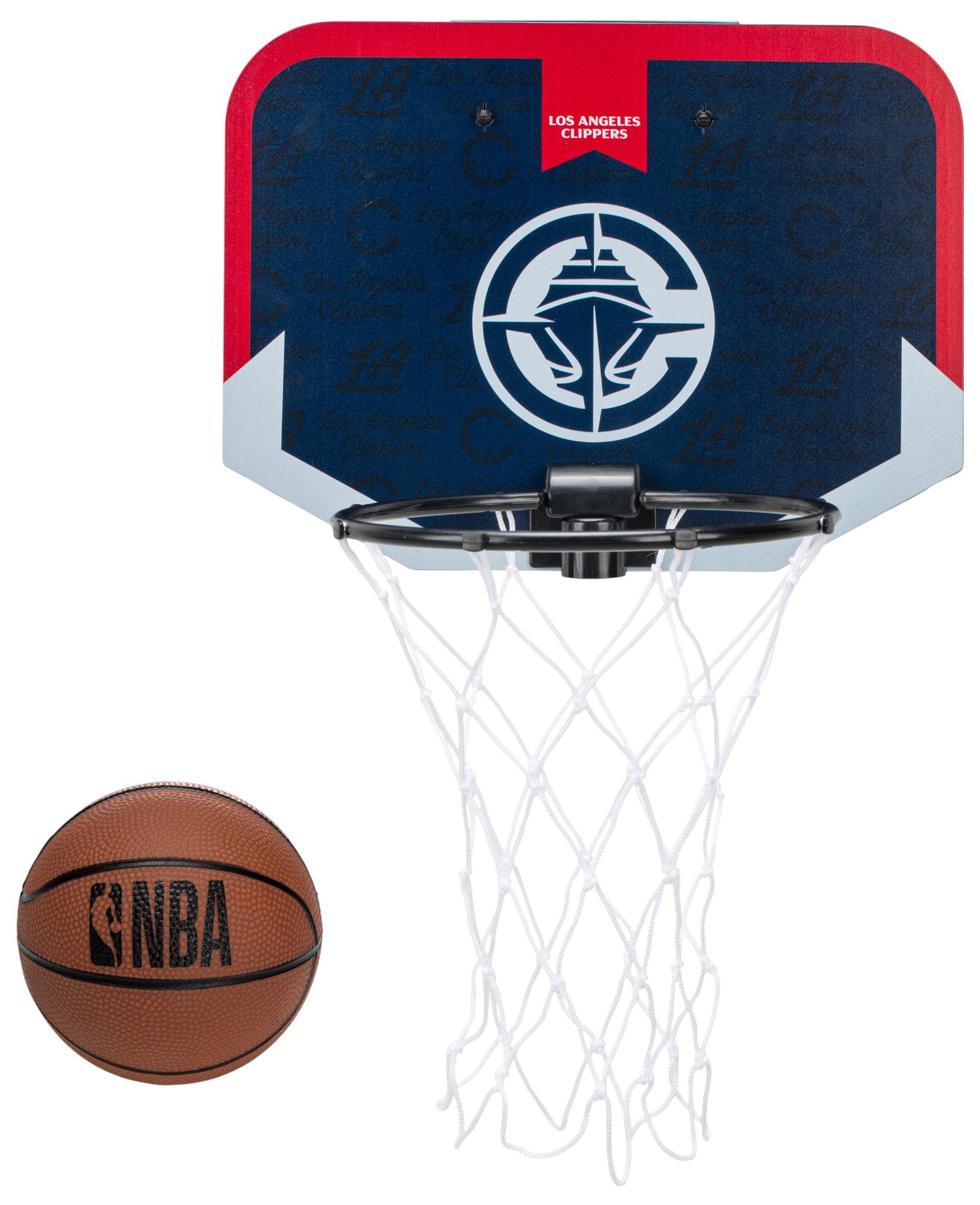 Franklin Unisex Los Angeles Clippers Over The Door Mini Basketball Hoop and Ball Set product image