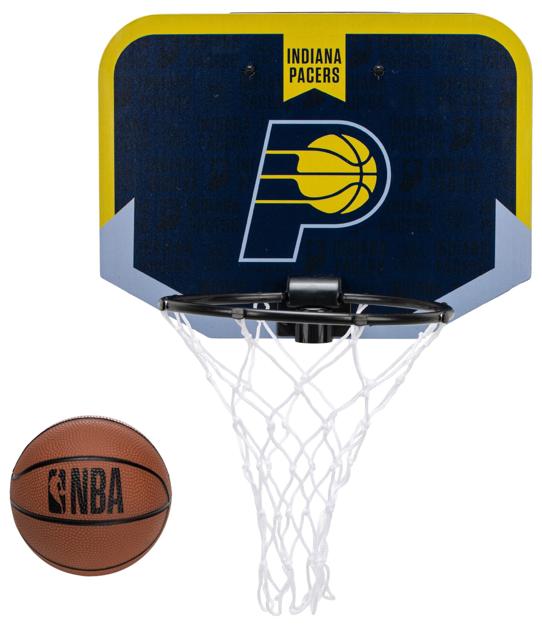 Franklin Unisex Indiana Pacers Over The Door Mini Basketball Hoop and Ball Set product image