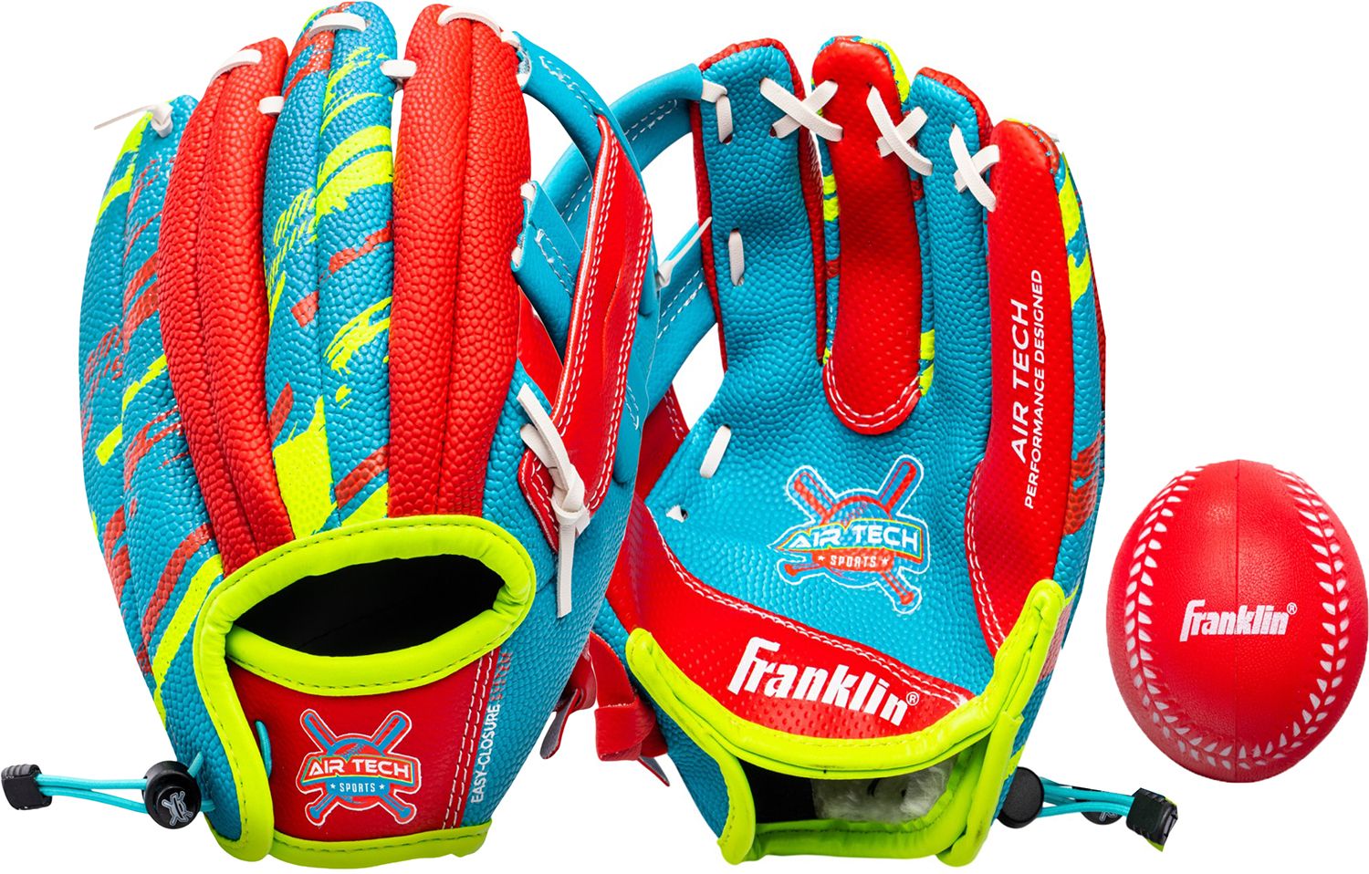 Franklin 9” Air Tech Adapt Series Teeball Glove and Ball Set product image