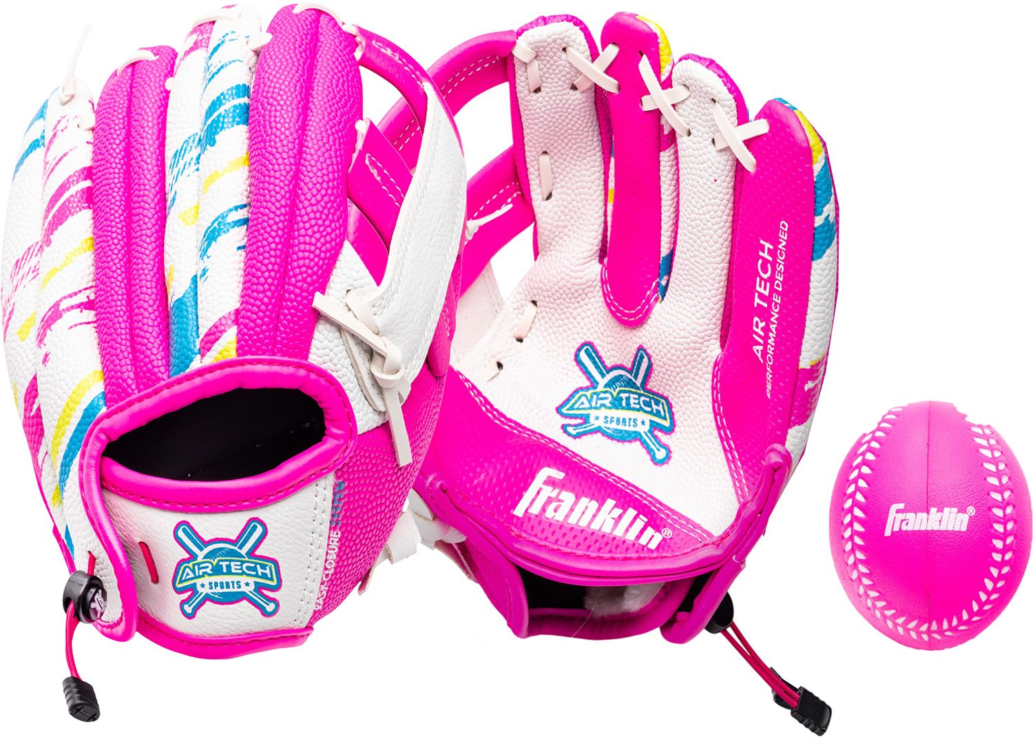 Franklin 9” Air Tech Adapt Series Teeball Glove and Ball Set product image