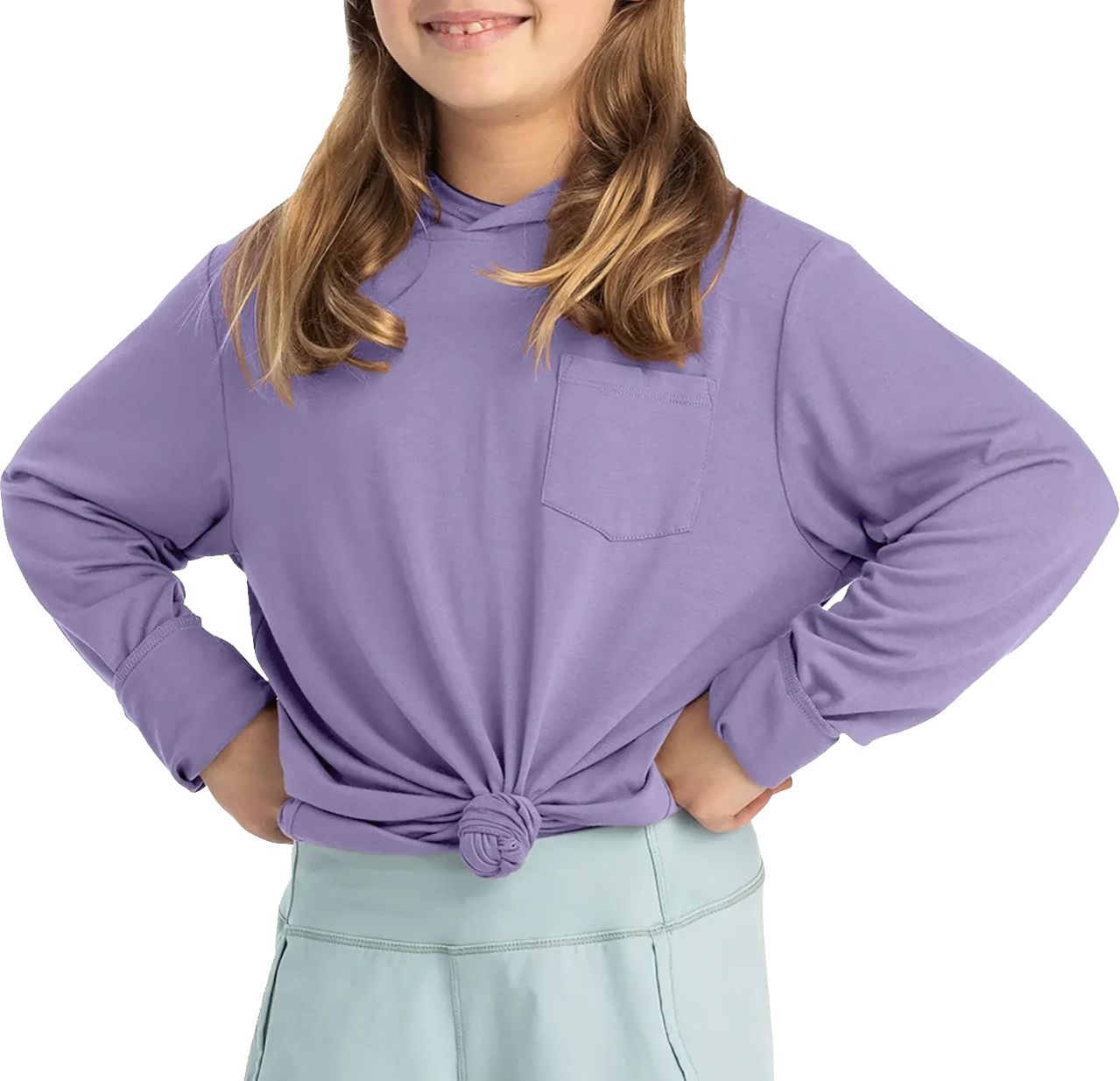 Free Fly Kids' Bamboo Shade Hoodie product image