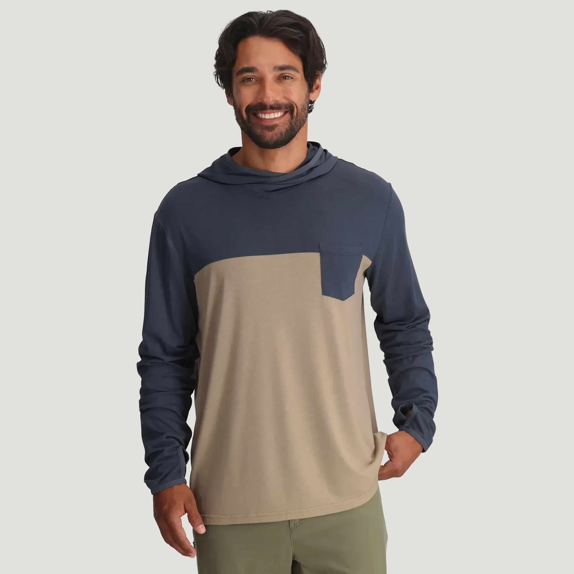 Free Fly Men's Bamboo Hybrid Hoodie product image