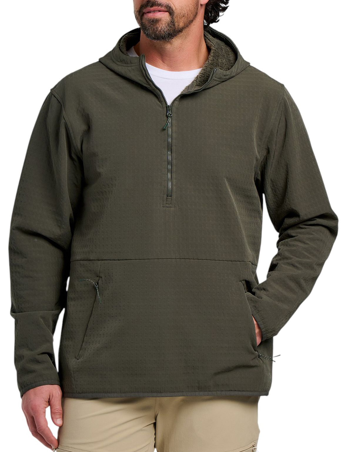 Free Fly Men's Gridback Fleece Anorak Hoodie product image