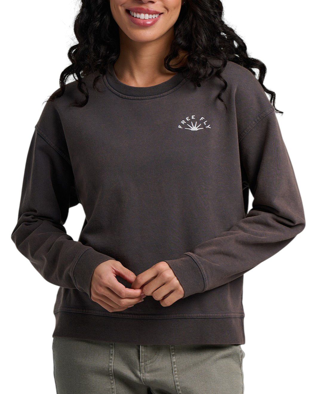Free Fly Women's Sunburst Fleece Crew Sweatshirt product image