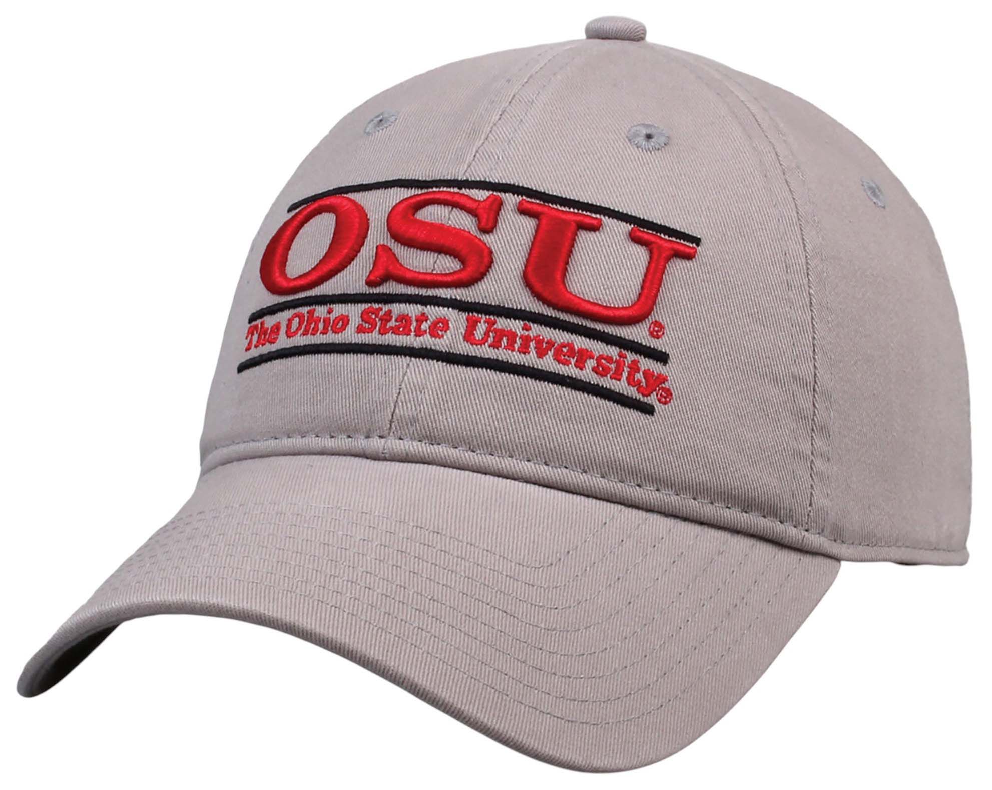 The Game Adult Ohio State Buckeyes Grey Bar Adjustable Hat product image