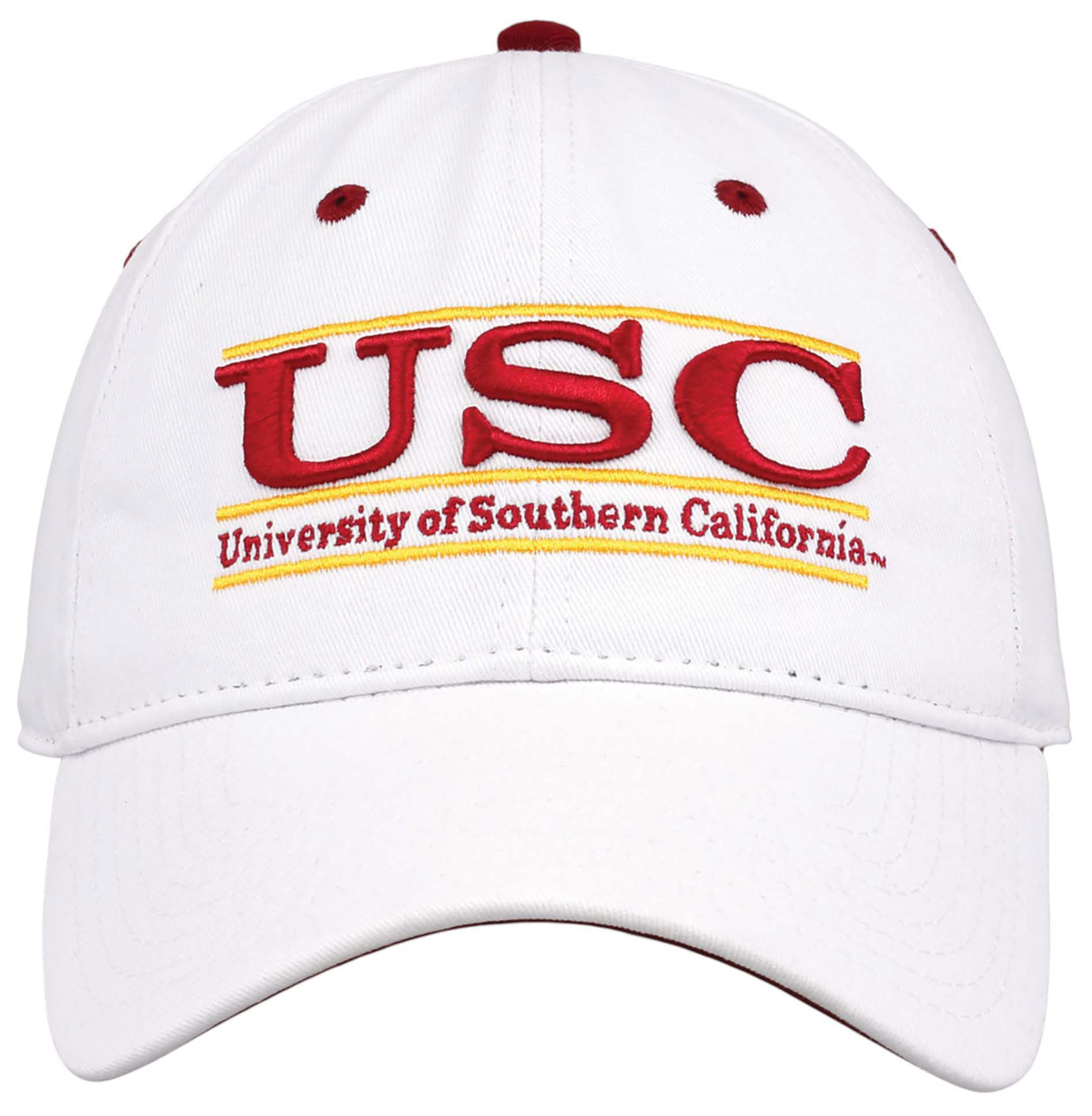 Game Adult USC Trojans White G2031 Adjustable Bar Cap product image