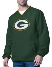 G-III Men's Green Bay Packers Green Crossover Pullover Jacket