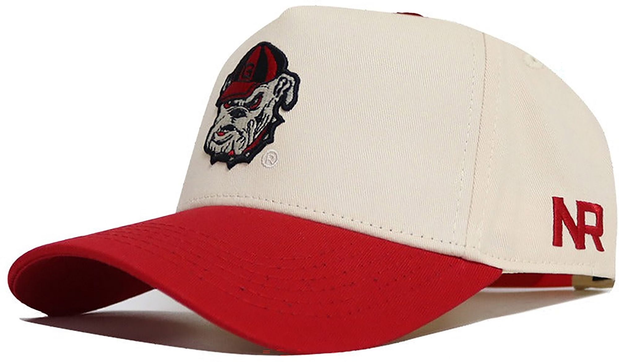 No Rivals Adult Georgia Bulldogs Red Vintage Adjustable Snapback product image