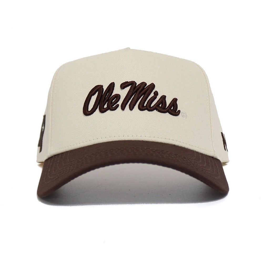 No Rivals Adult Ole Miss Rebels Brown Espresso Adjustable Hat product image