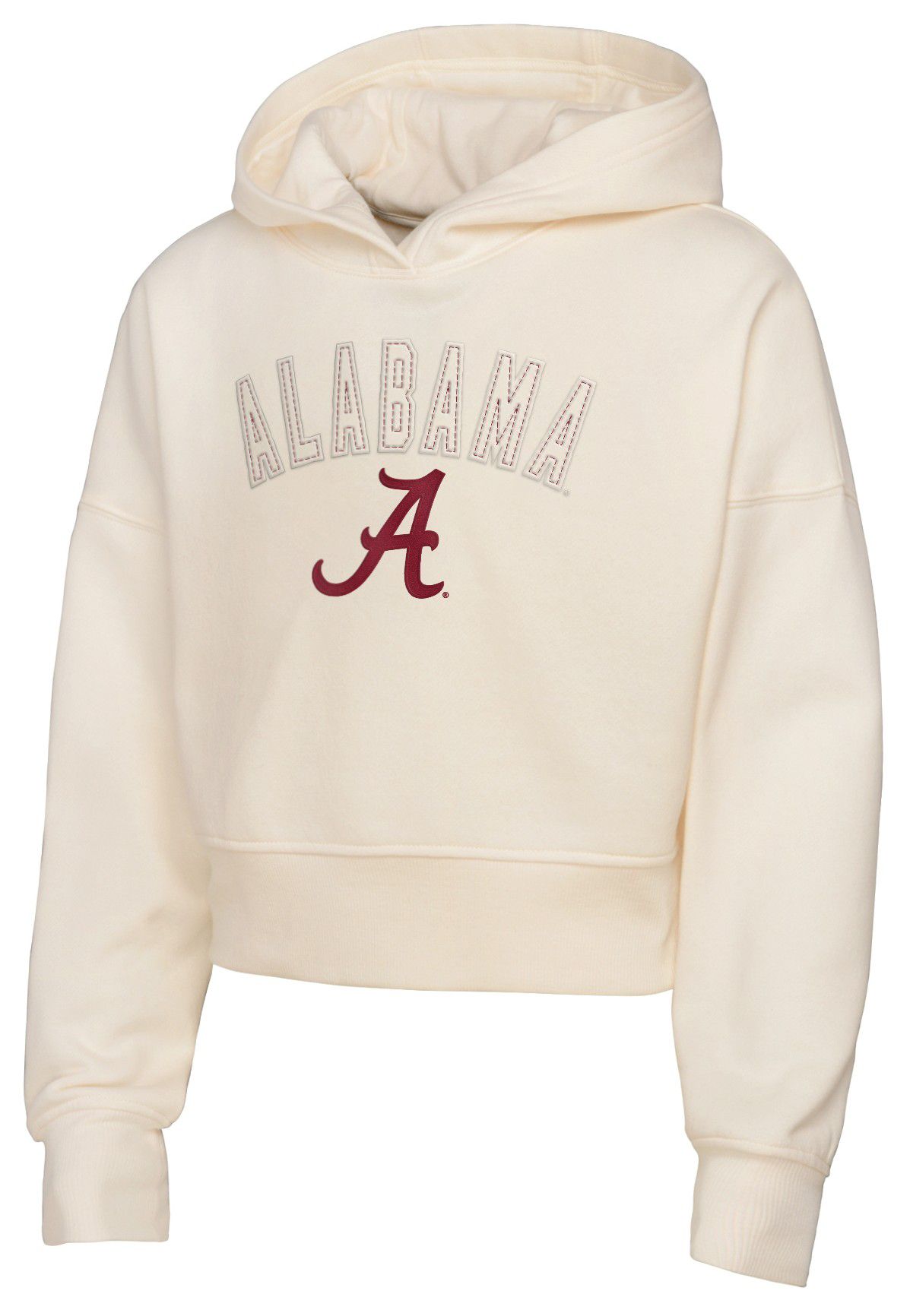 Gen2 Girls' Alabama Crimson Tide Cream/White Blitz Pullover Hoodie product image