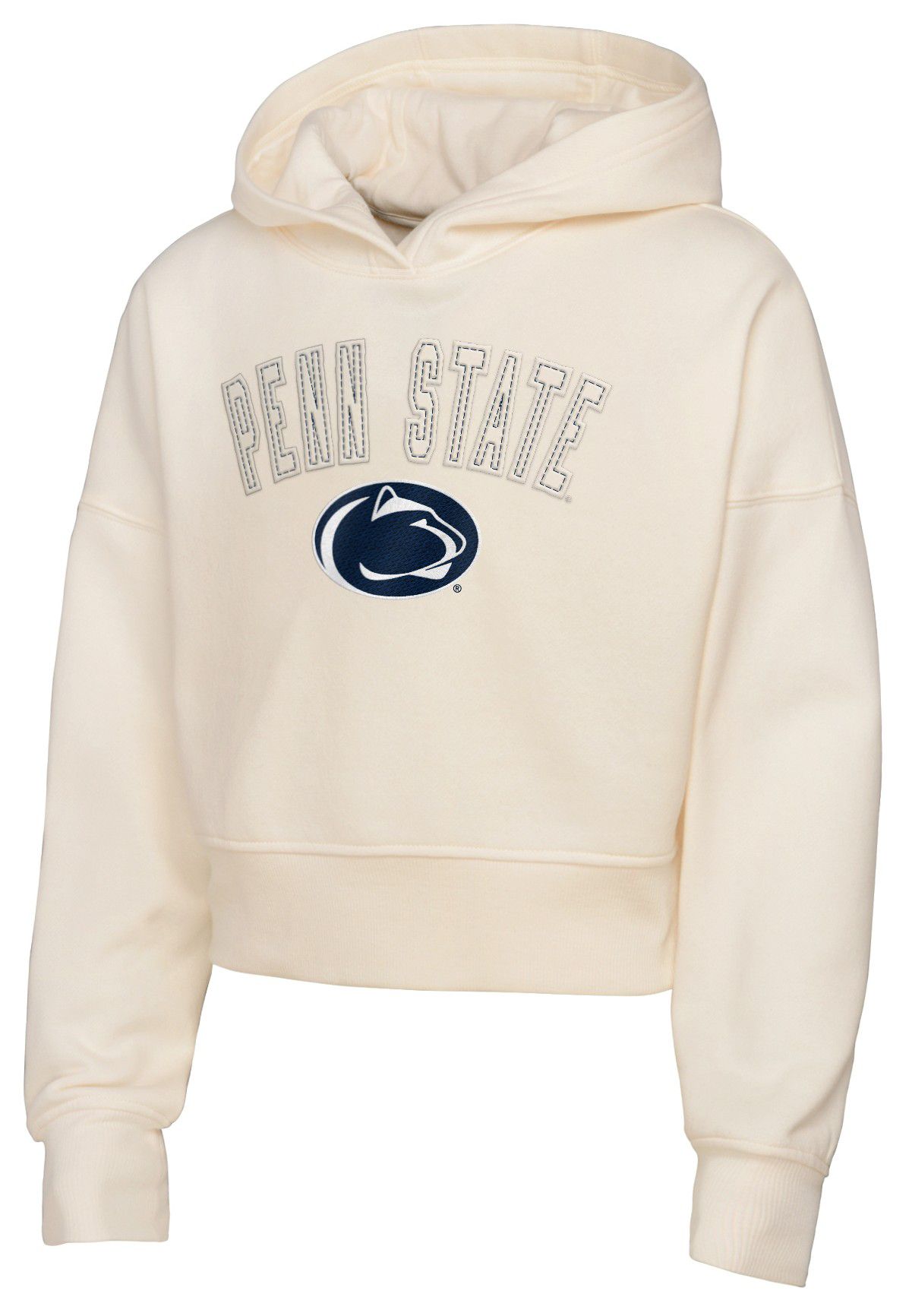 Gen2 Girls' Penn State Nittany Lions Cream/White Blitz Pullover Hoodie product image