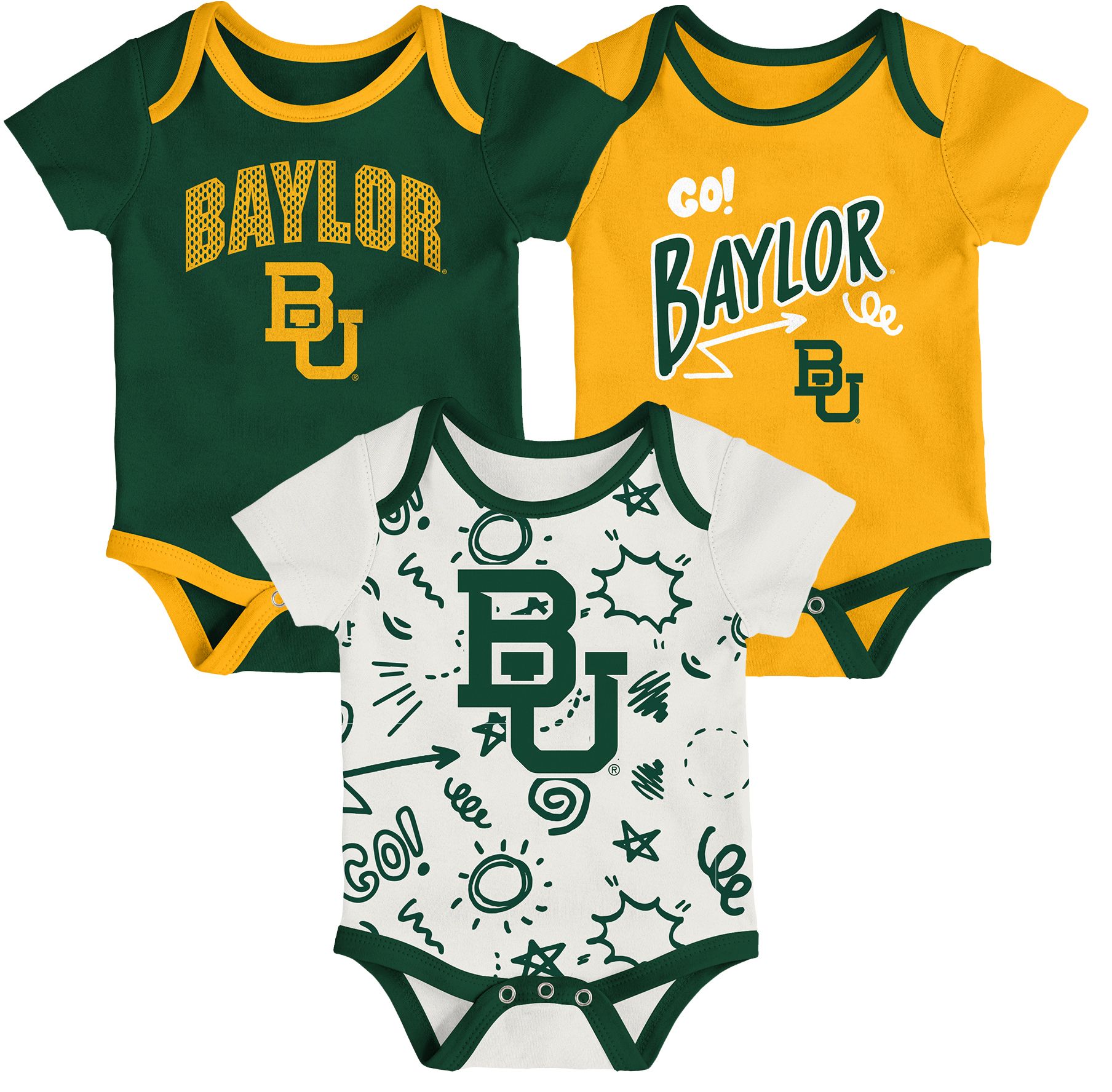 Gen2 Newborn Baylor Bears All Day Play Creeper Set product image