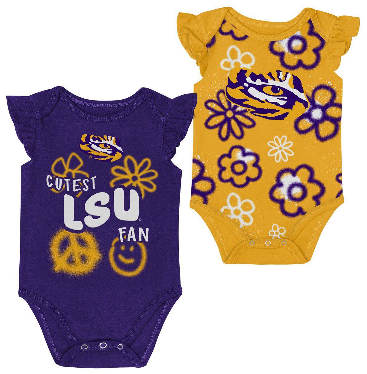Gen2 Infant LSU Tigers Little Sunshine Creeper Set product image