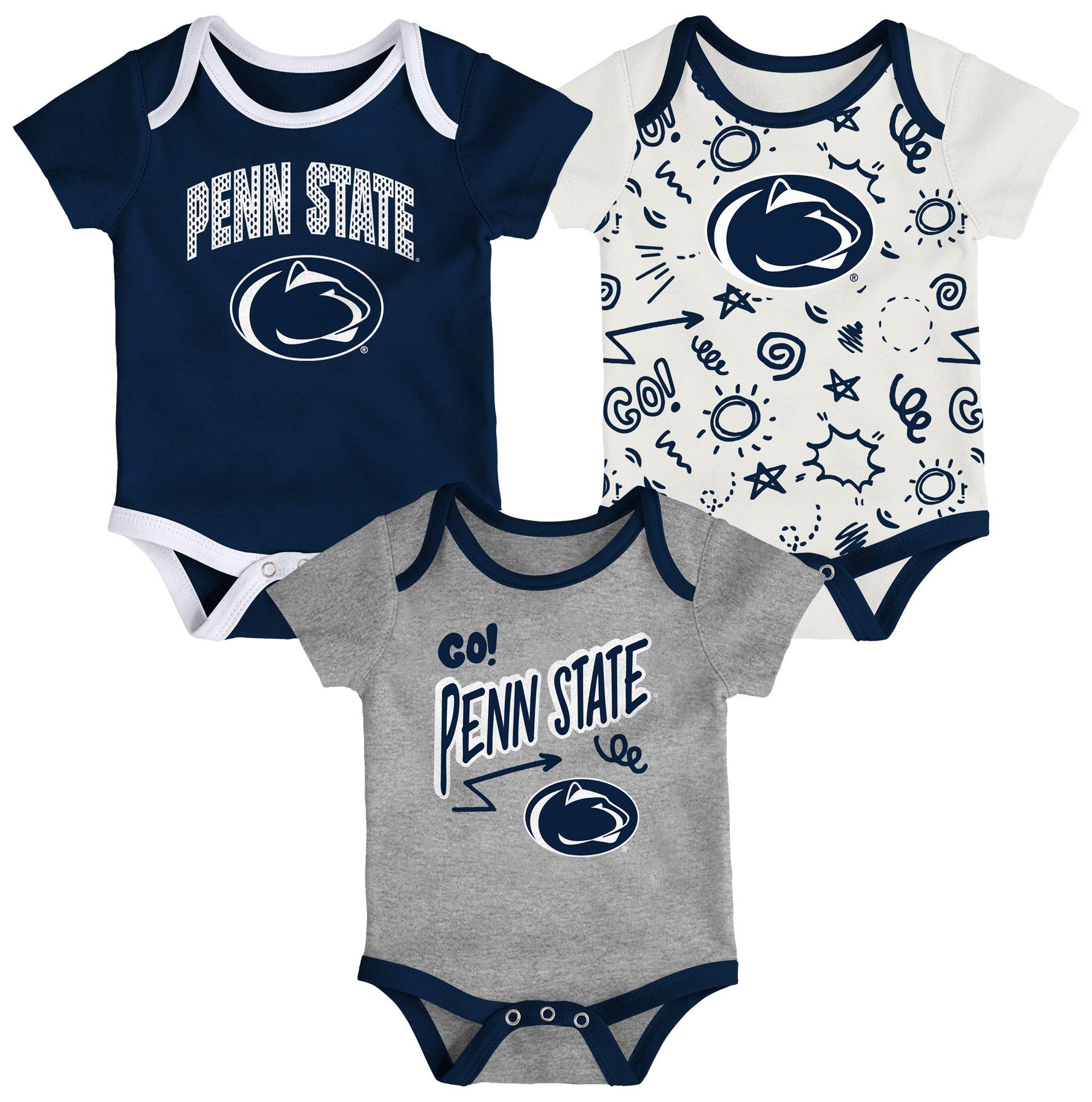 Gen2 Infant Penn State Nittany Lions All Day Play Creeper Set product image