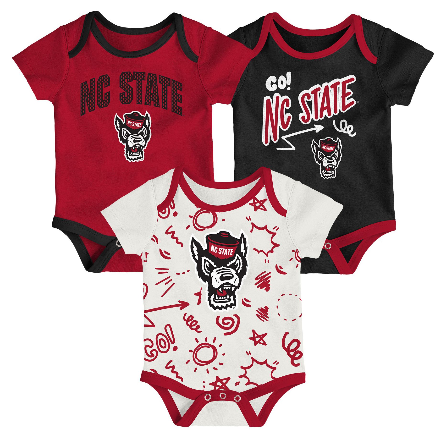 Gen2 Infant Wisconsin Badgers All Day Play Creeper Set product image