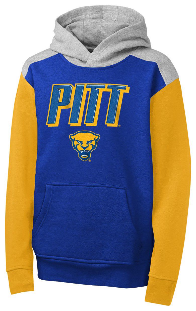 Gen2 Youth Pitt Panthers Blue/Yellow Red Zone Pullover Hoodie product image