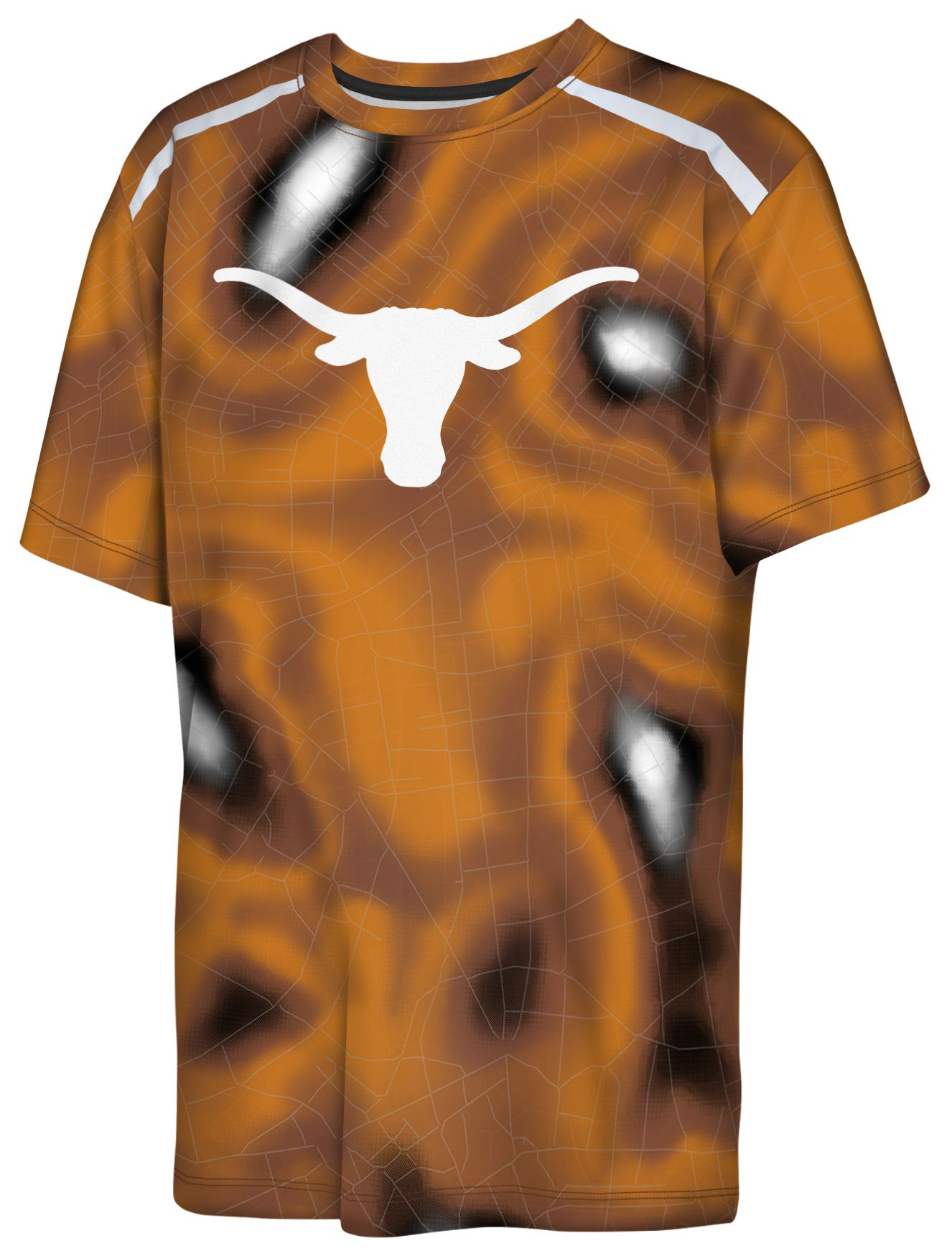 Gen2 Youth Texas Longhorns Black Endzone Short Sleeve T-Shirt product image