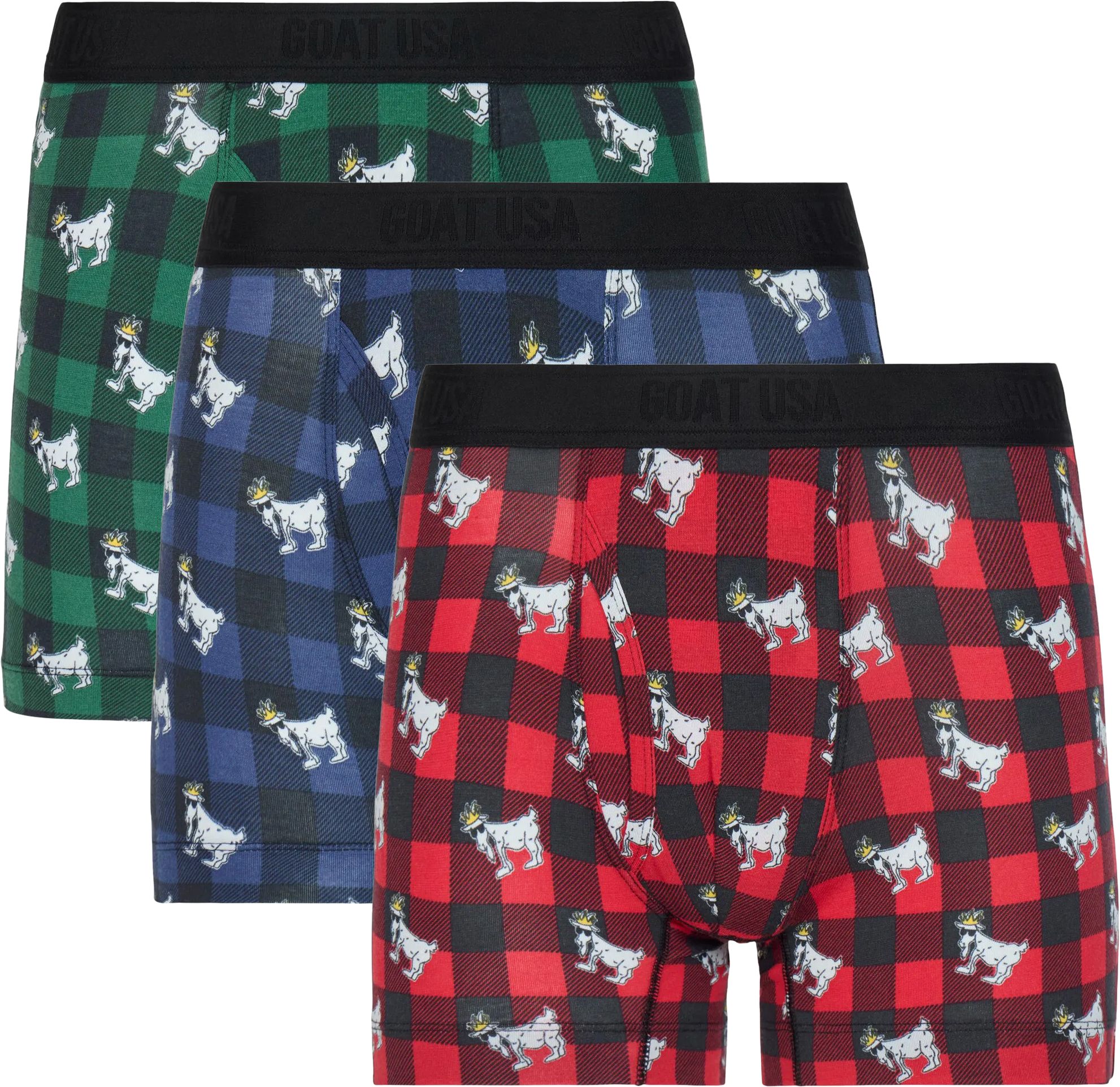 GOAT USA Holiday Boxer Briefs - 3 Pack - Adult product image