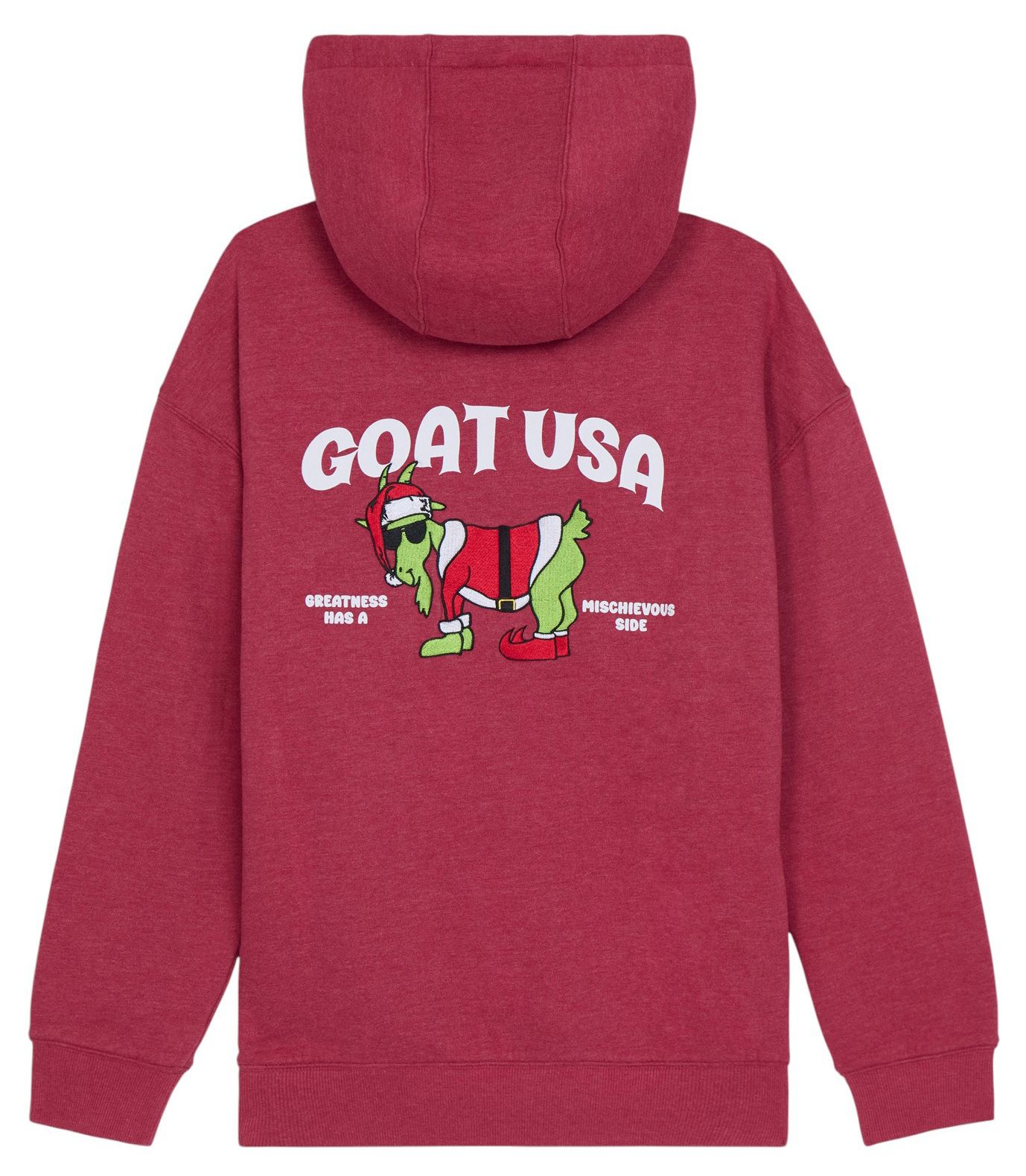 GOAT USA Naughty Santa Hooded Sweatshirt - Adult product image