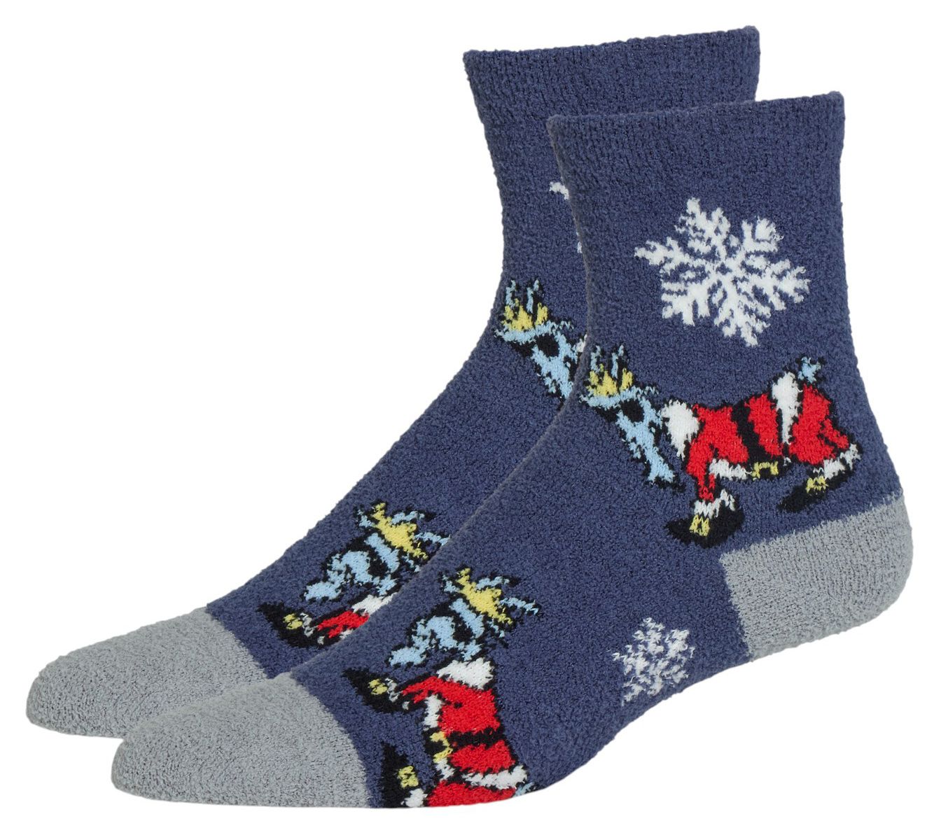 GOAT USA Nice Santa Fuzzy Socks - Youth product image