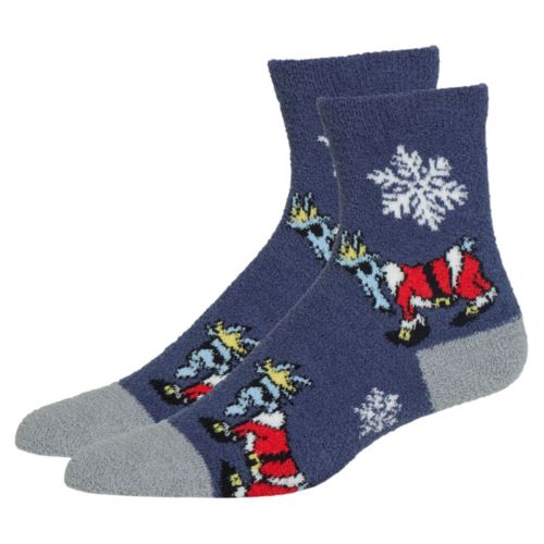 GOAT USA Naughty Santa Fuzzy Socks - Adult | Dick's Sporting Goods