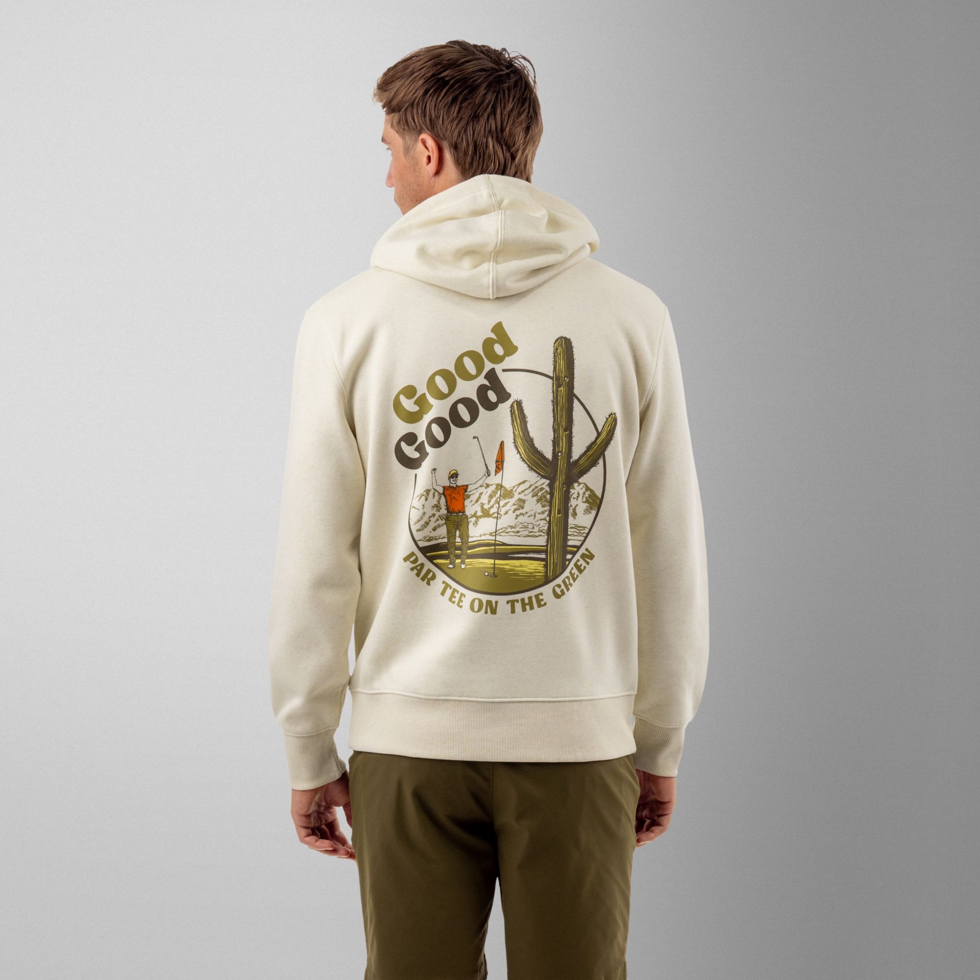 Good Good Golf Men's Par Tee On The Green Fleece Golf hoodie product image