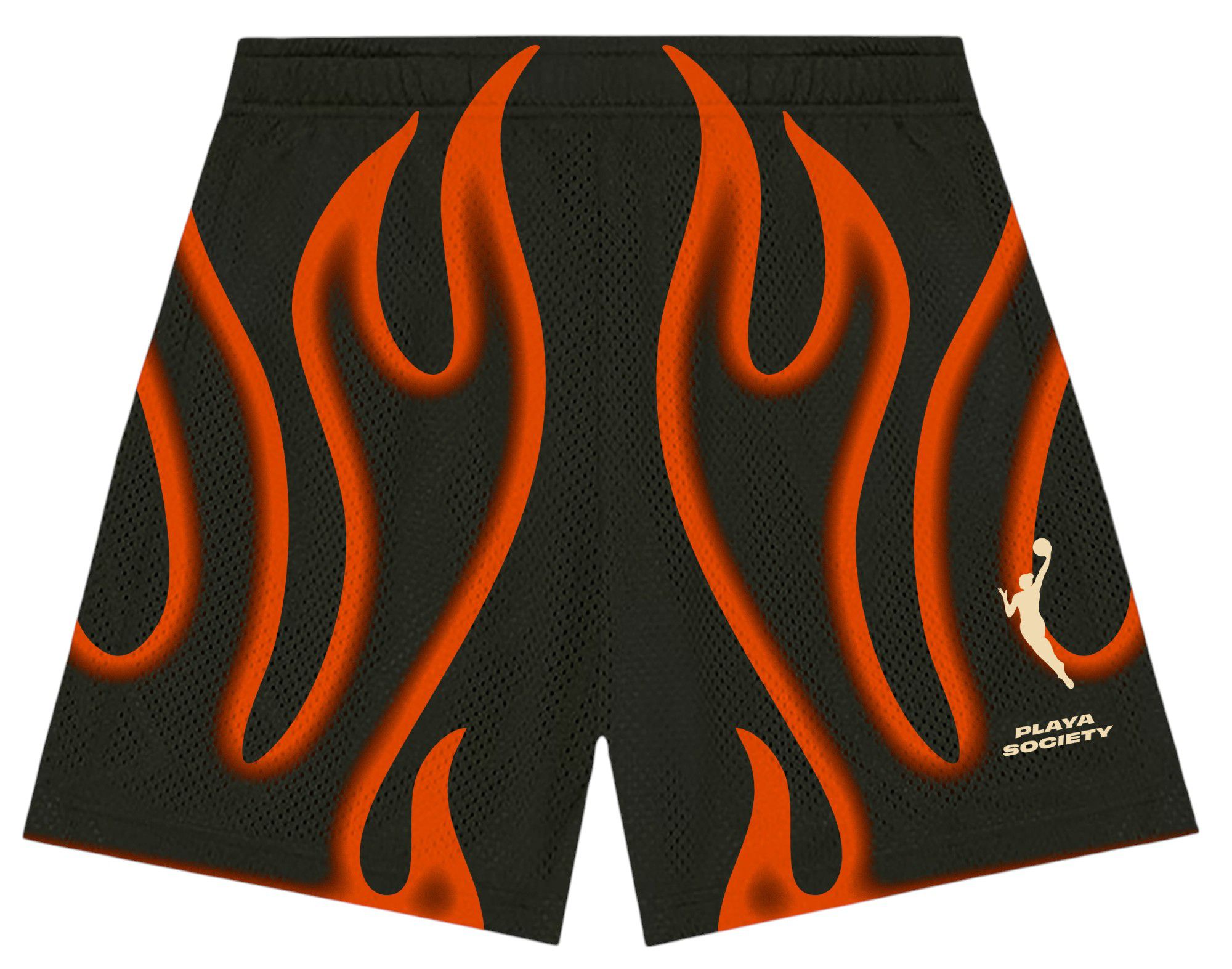 PLAYA SOCIETY Adult WNBA Black Catch Up Shorts product image
