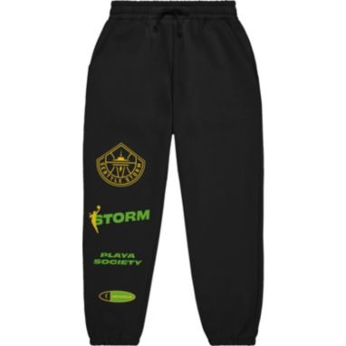 sorry, PLAYA SOCIETY Adult Seattle Storm Black Catch Up Sweatpants is currently out of stock