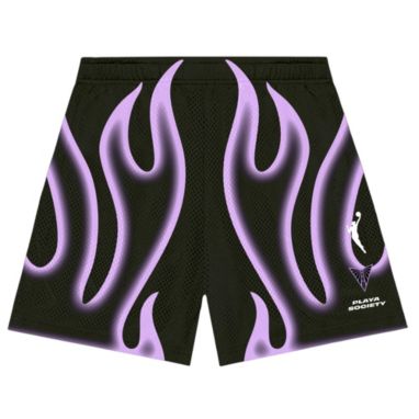 sorry, PLAYA SOCIETY Adult Golden State Valkyries Black Catch Up Shorts is currently out of stock