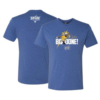 sorry, Driving Force Sports Men's Oklahoma City Spark Rylie Boone #0 Blue T-Shirt is currently out of stock