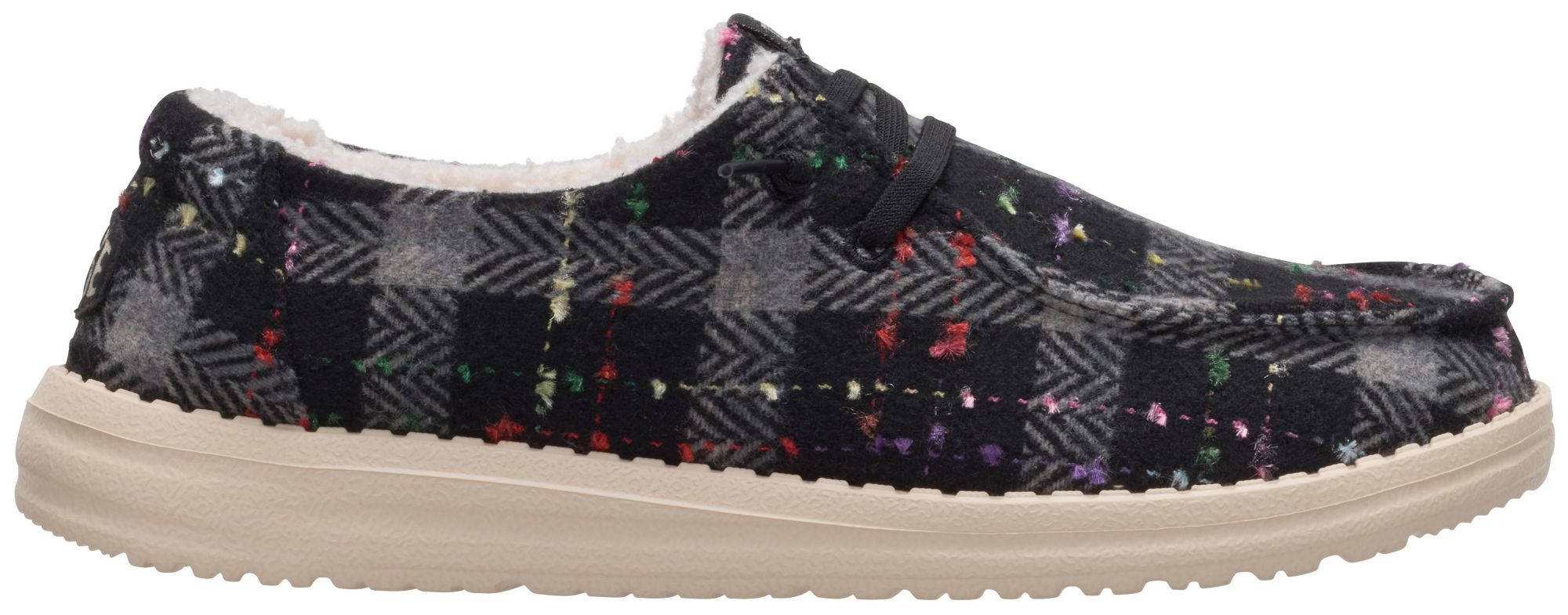 Hey Dude Women's Wendy Confetti Plaid Cozy Shoe product image