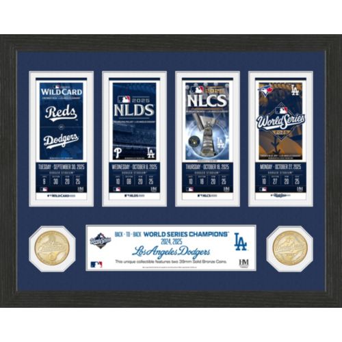 Highland Mint Los Angeles Dodgers 2025 World Series Champions Gold