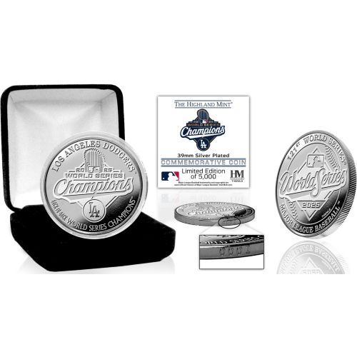 Highland Mint Los Angeles Dodgers 2025 World Series Champions Gold