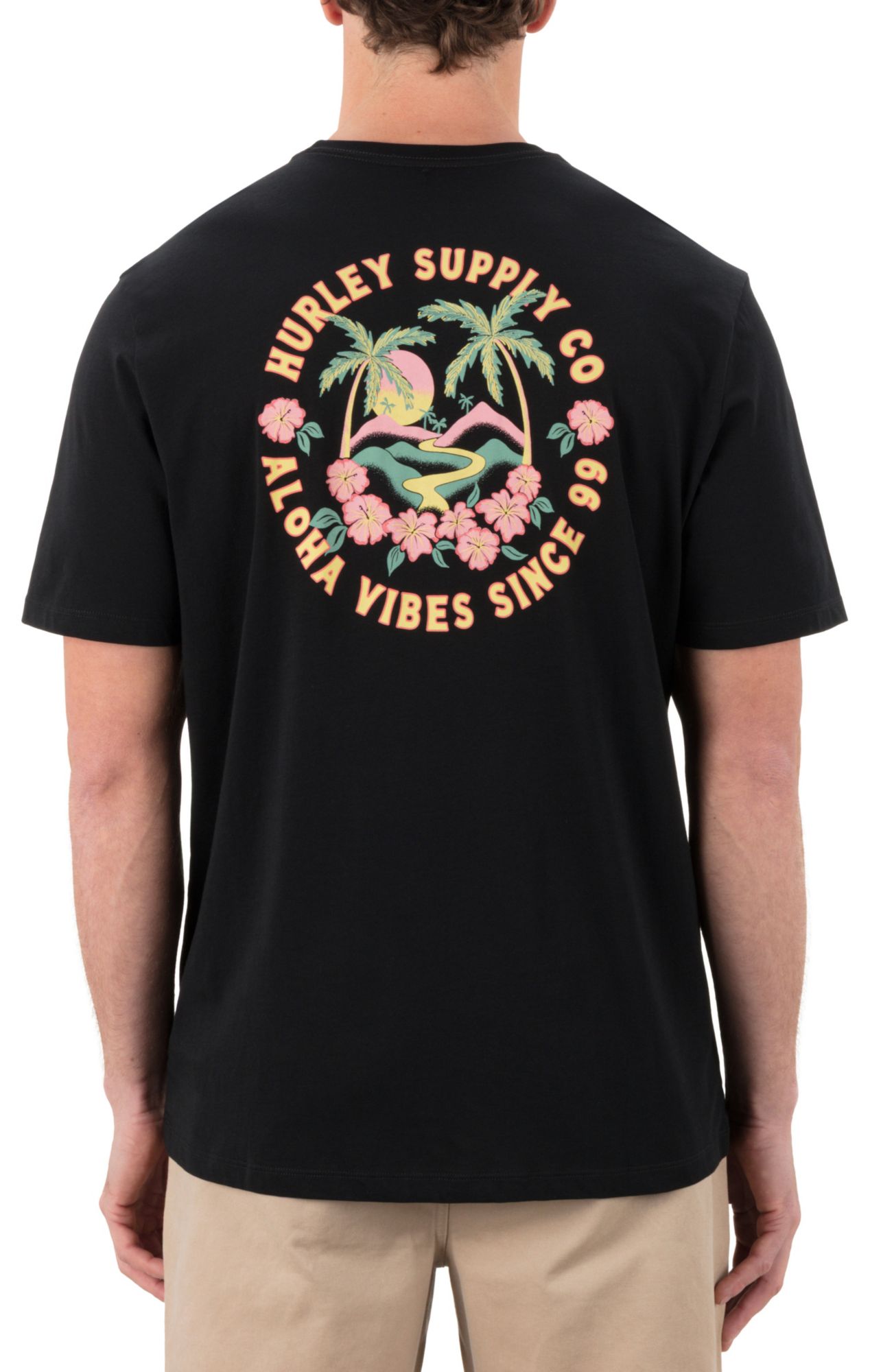 Hurley Men's Hawaiian Island Short Sleeve T-Shirt product image