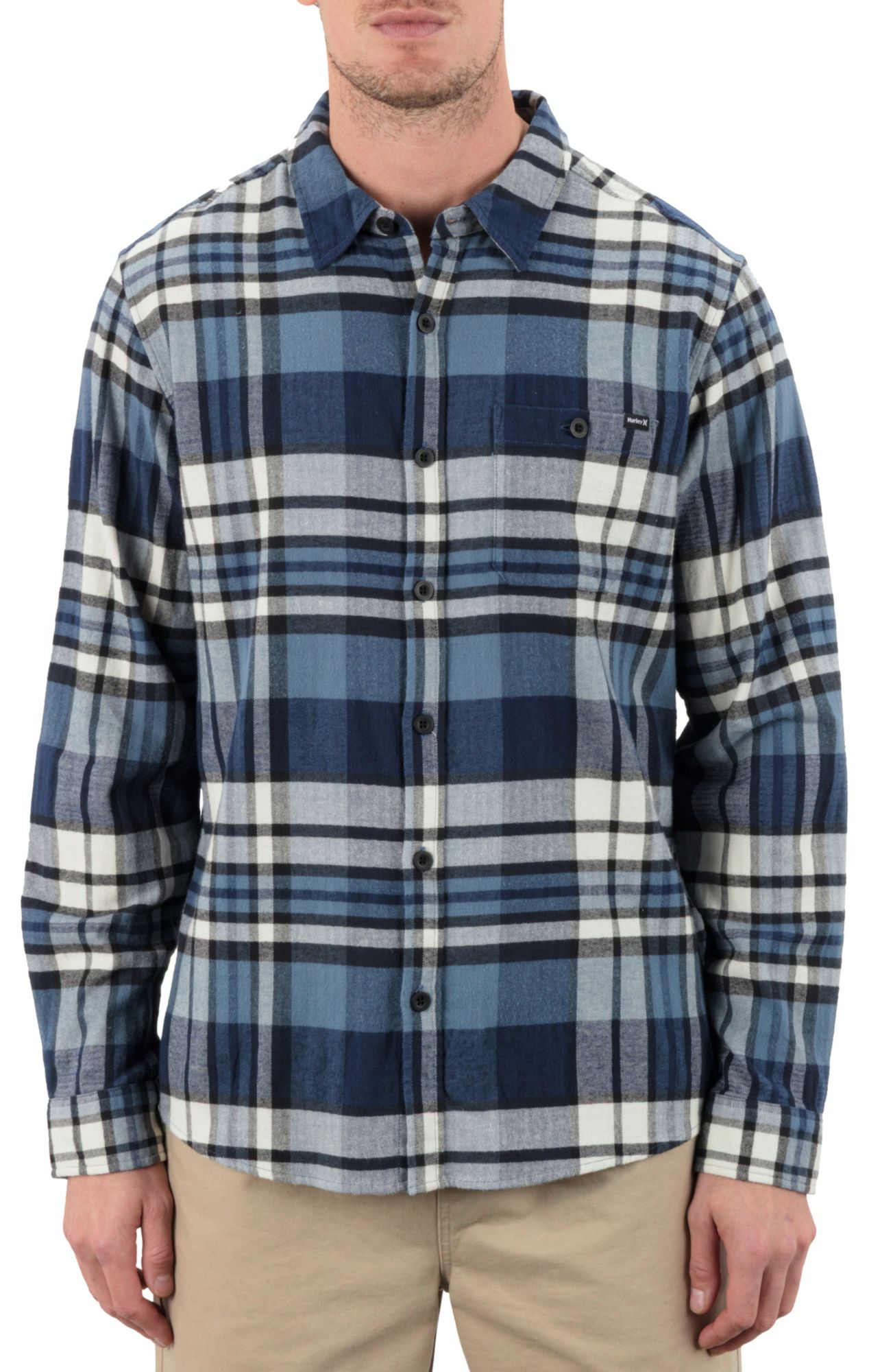 Hurley Men's Portland Stretch Long Sleeve Flannel product image