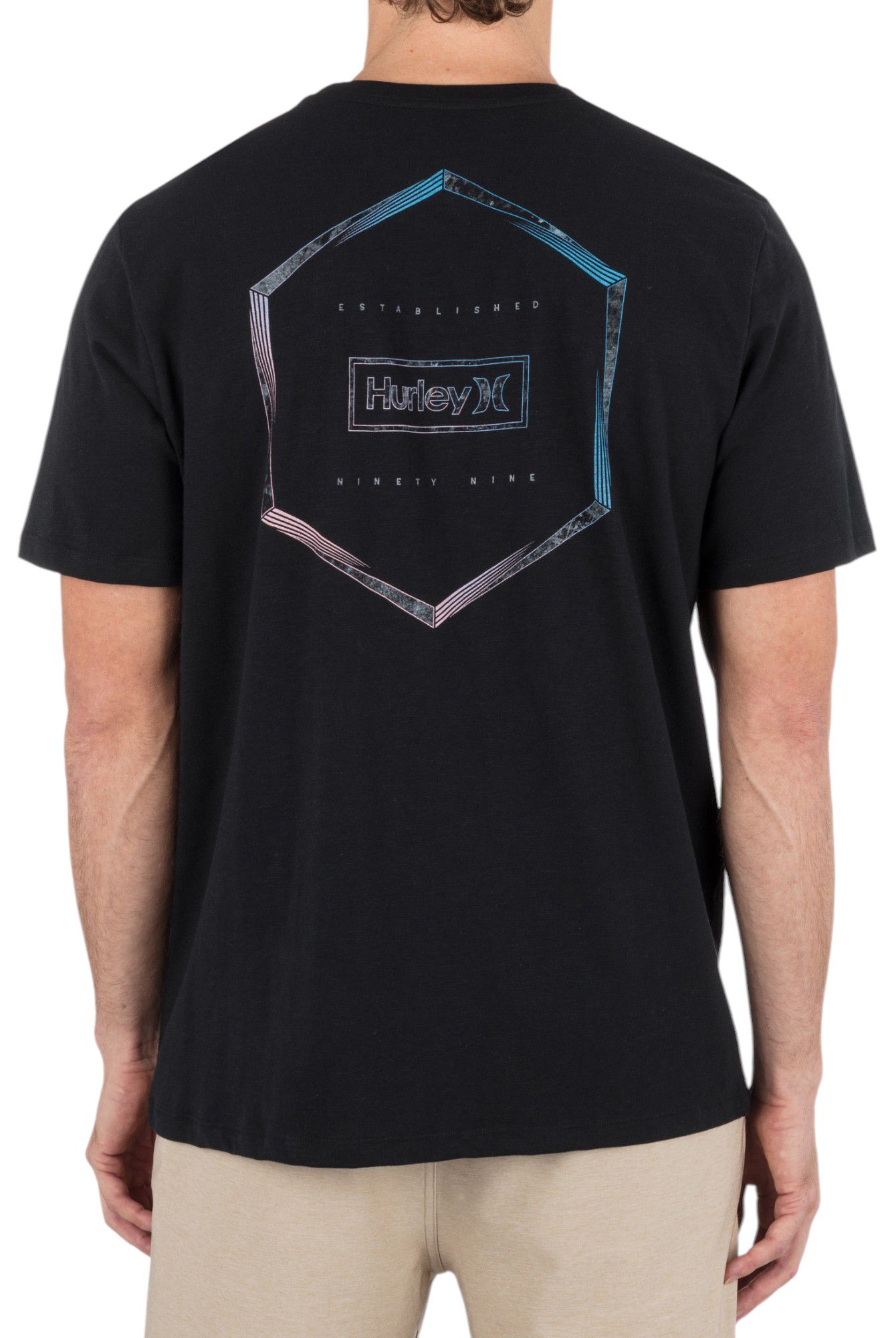 Hurley Men's Outline Slub Short Sleeve Shirt product image