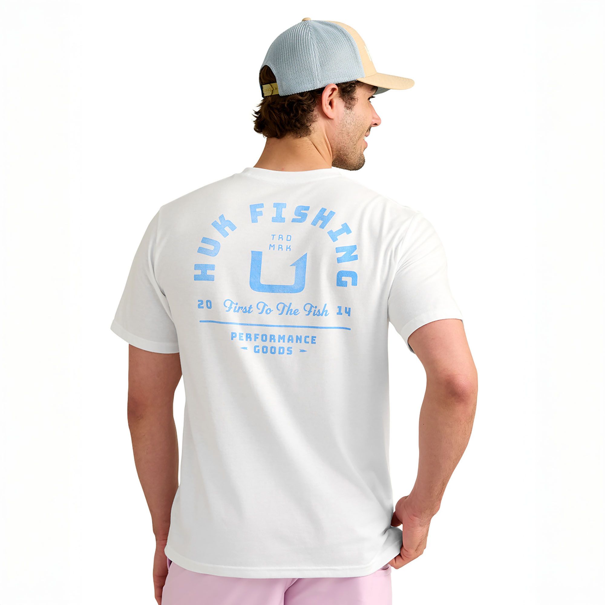 HUK Men's Fishing Short Sleeve Pocket T-Shirt product image
