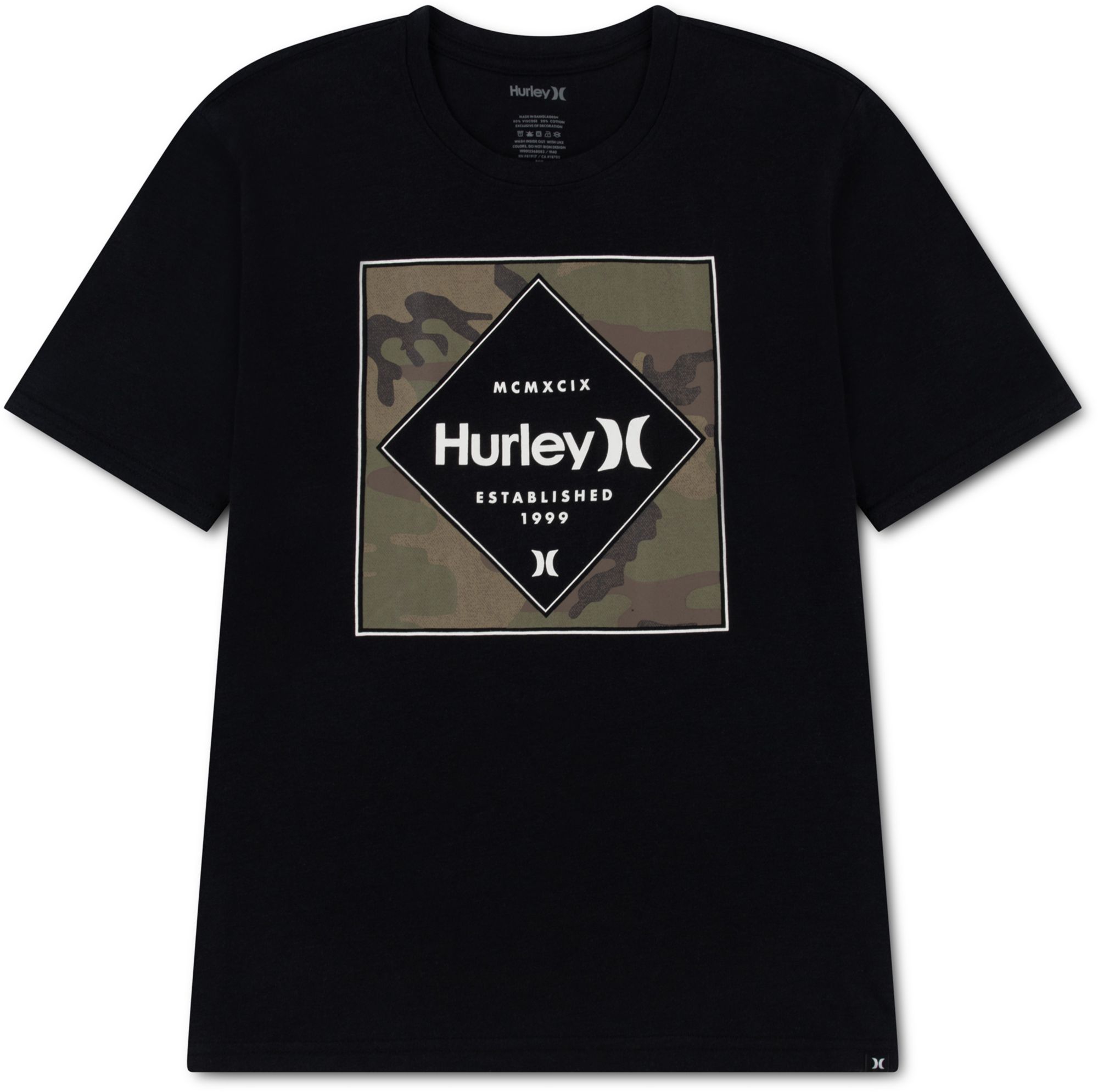 Hurley Boys' Camo Print Fill Poolside Tee product image