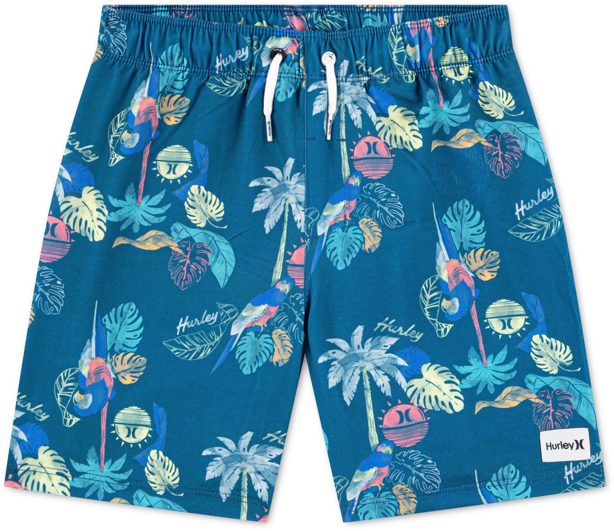 Hurley Boys' Parrot-Dise Pull On Swim Shorts product image