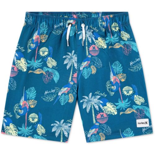 Hurley Boys' Pop Color Palm Pull On Swim Shorts | Dick's Sporting